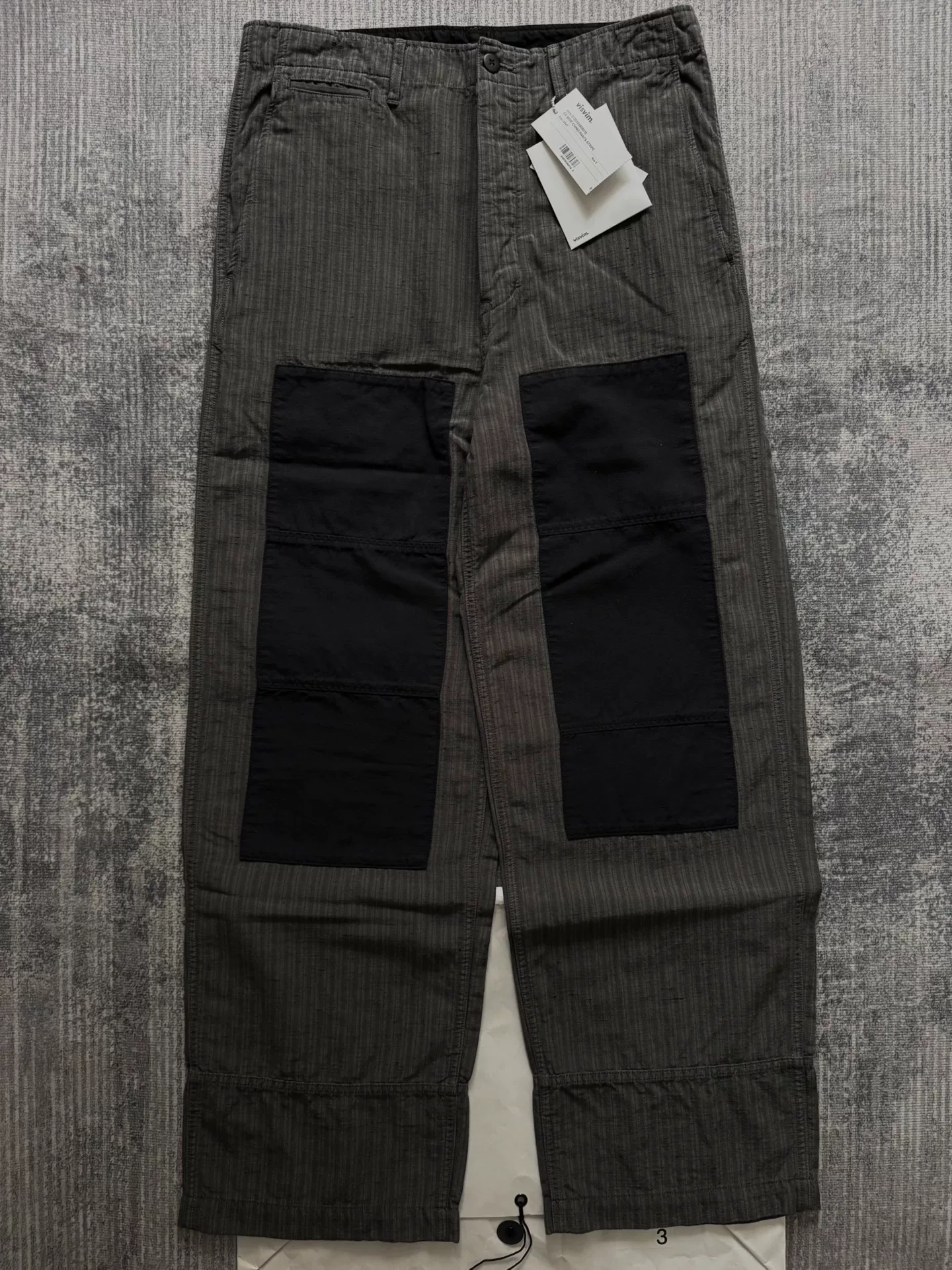 VISVIM 25SS EX WIDE CHINO PANTS STRIPE