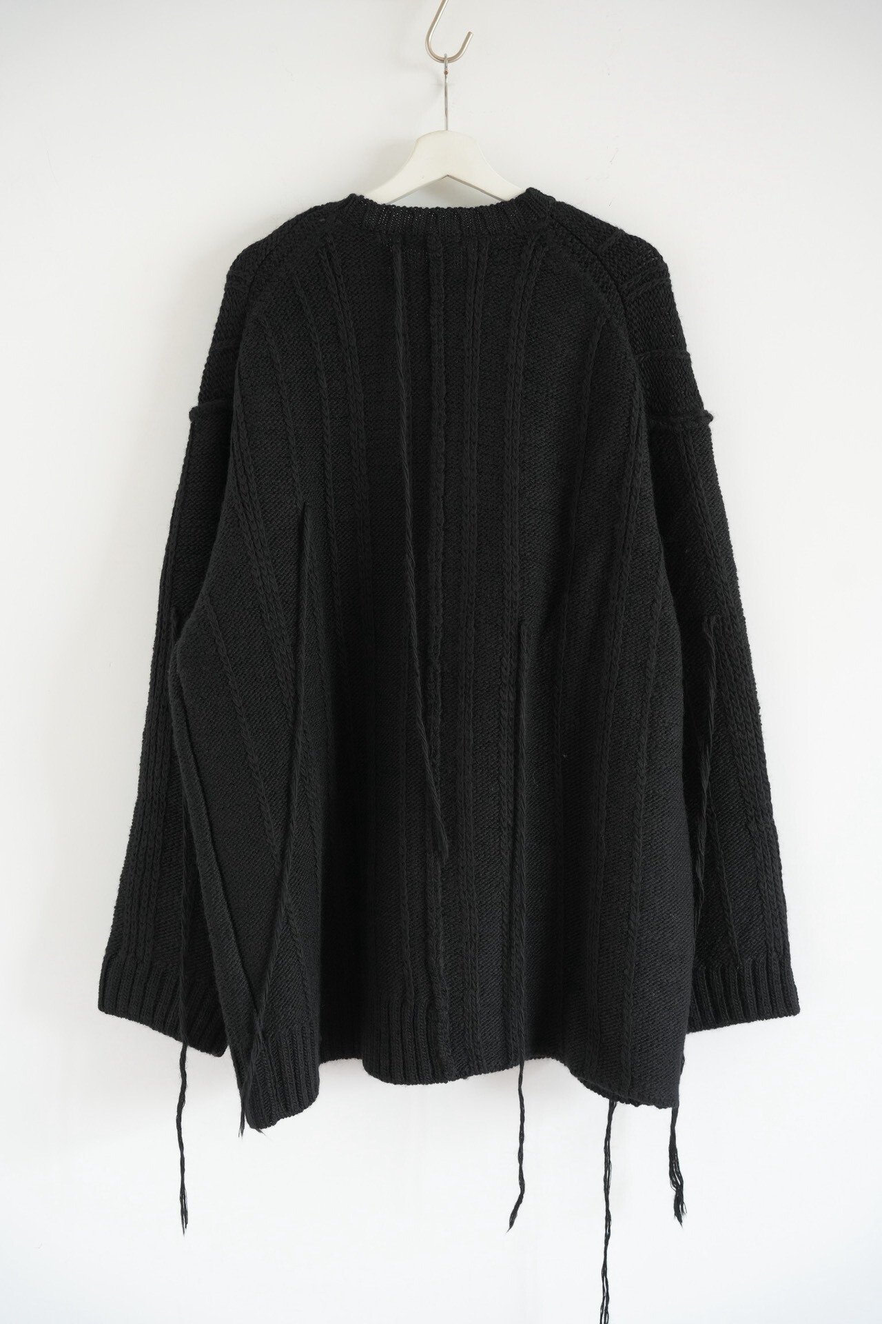 Yohji Yamamoto 24AW Rope Knot Sweater — front