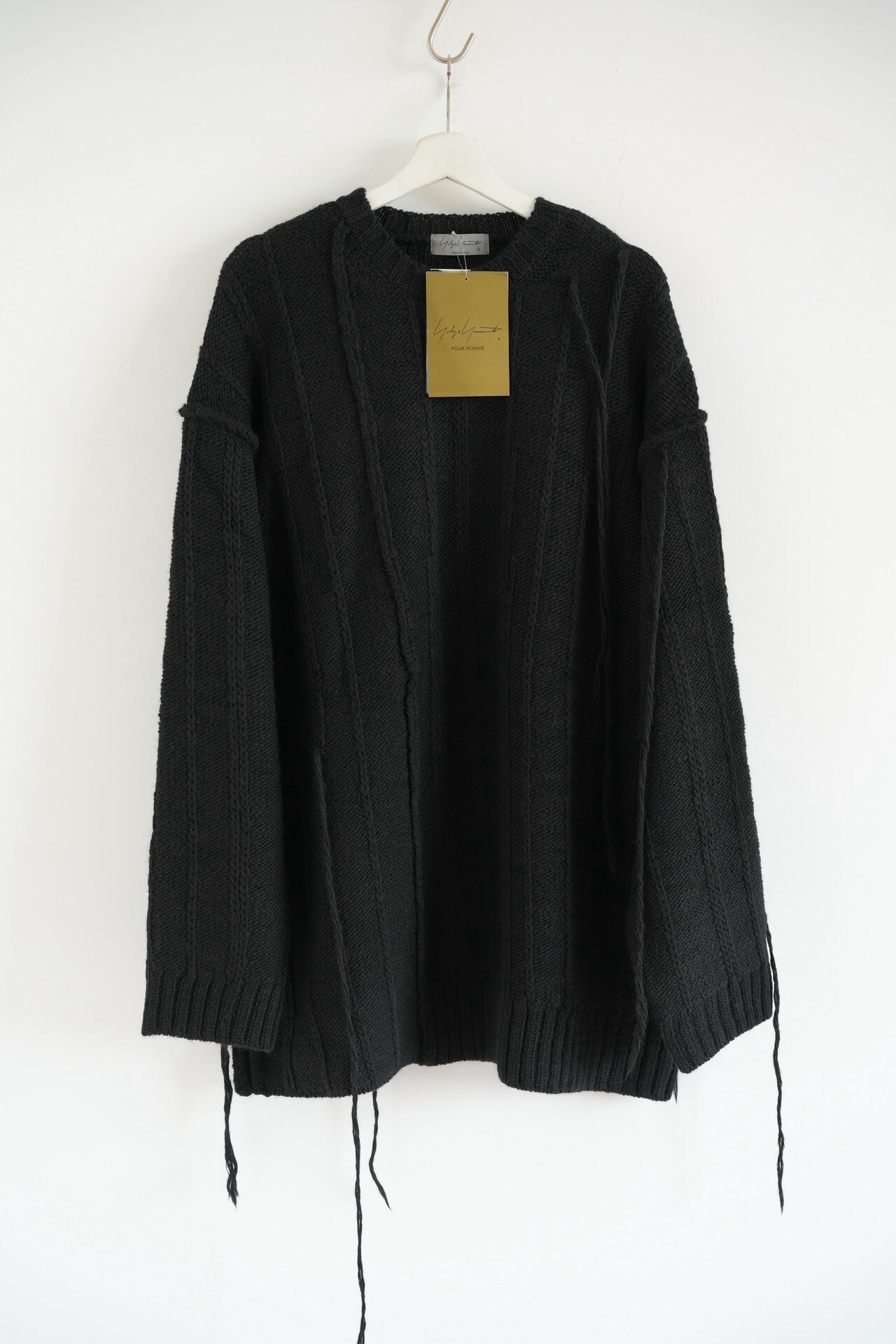 Yohji Yamamoto 24AW Rope Knot Sweater