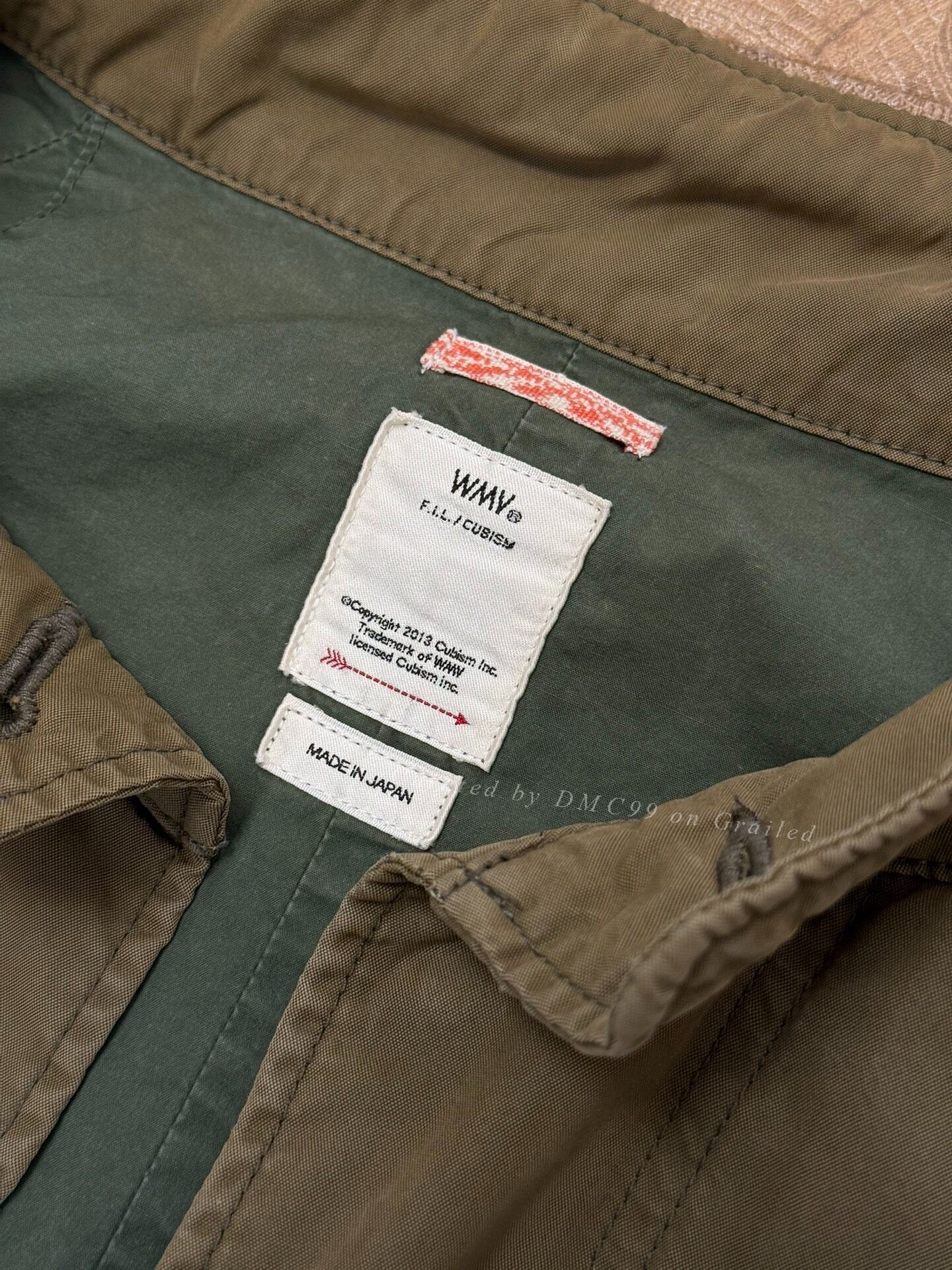 VISVIM 19AW Six Five Fishtail Parka — detail