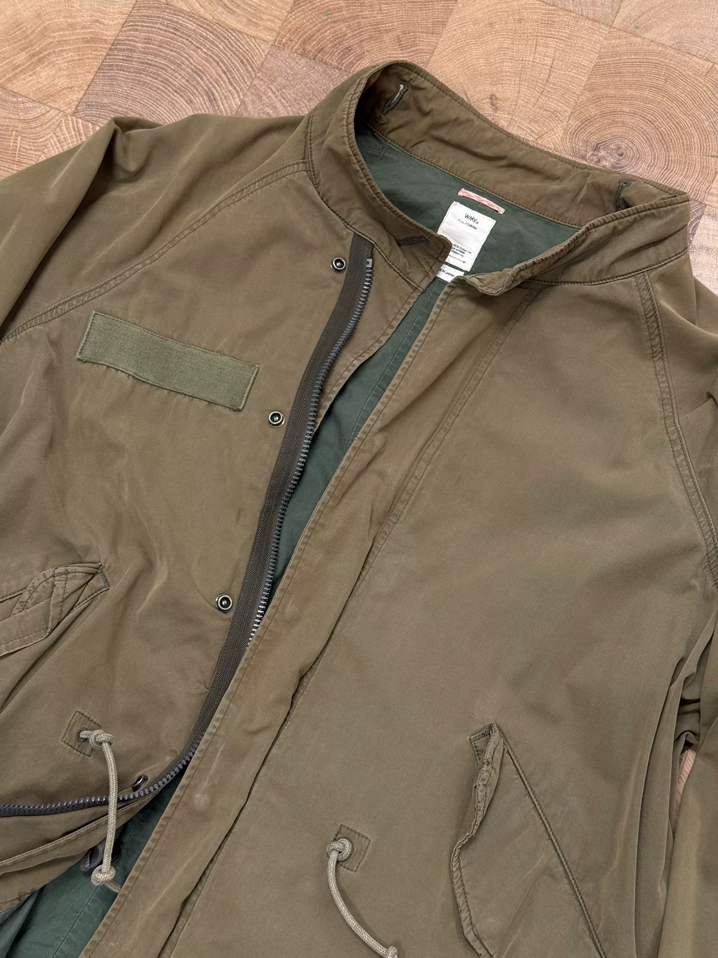 VISVIM 19AW Six Five Fishtail Parka — front