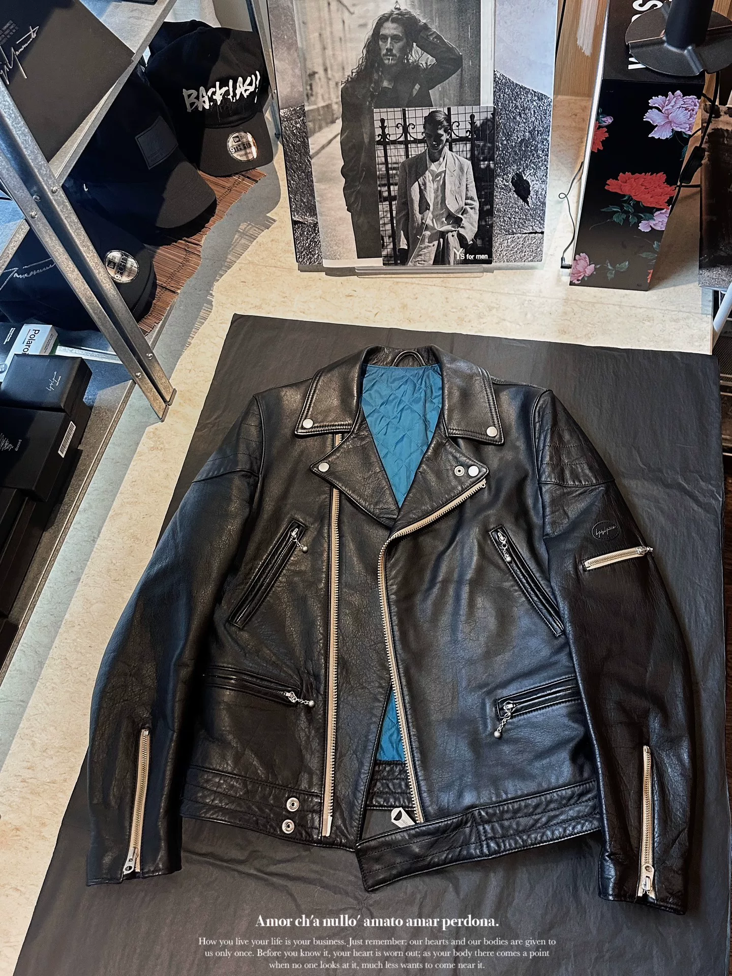 Yohji Yamamoto 17AW 3M Biker Jacket
