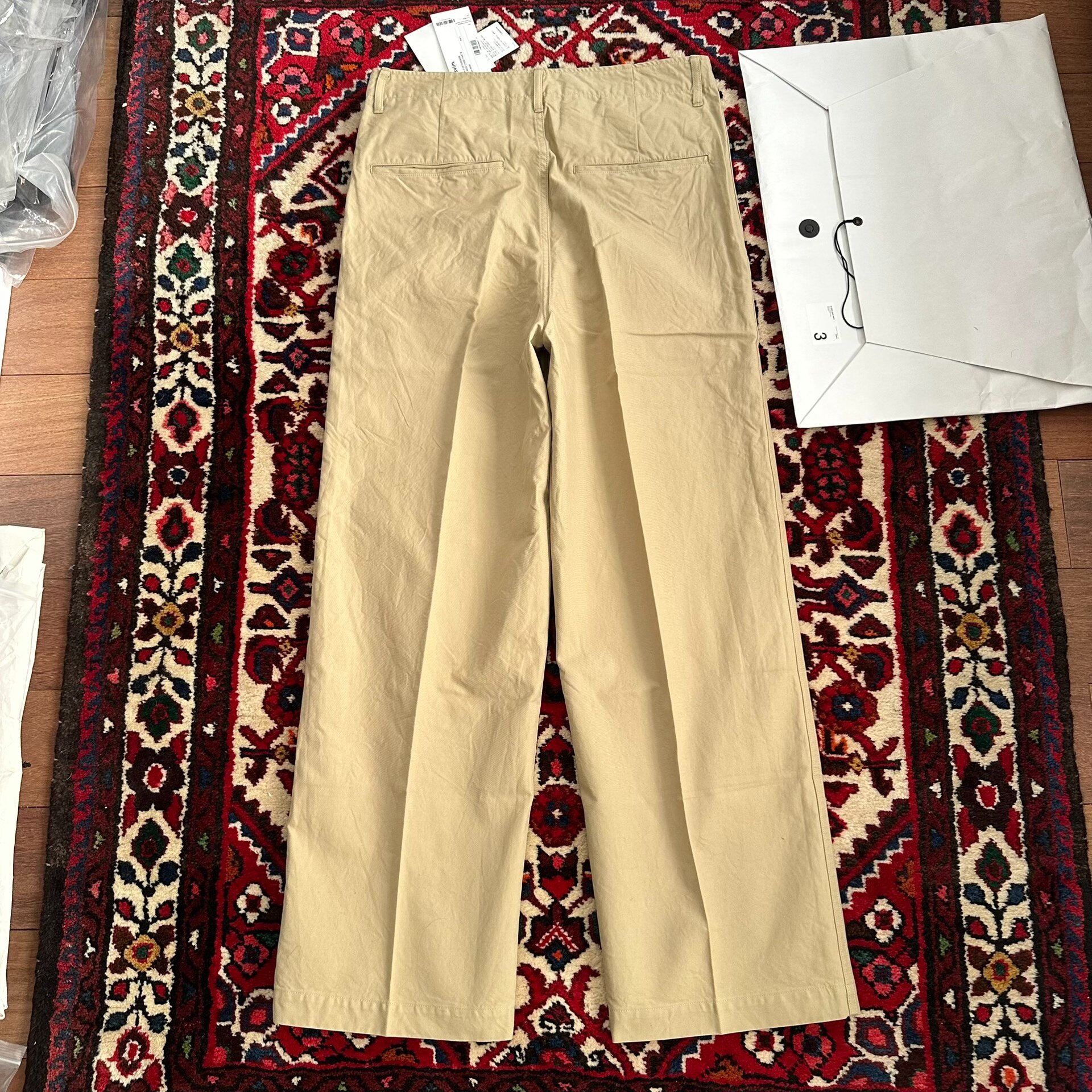 visvim 25SS EX Wide Chino Pant — front
