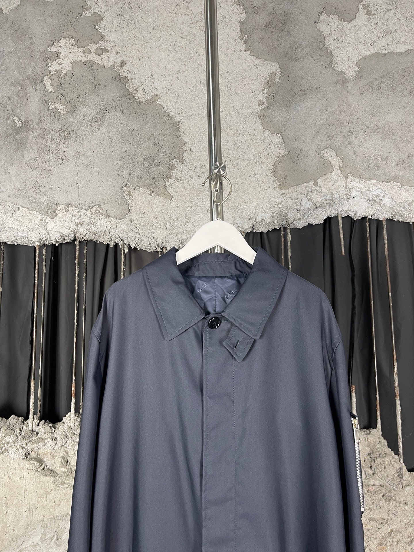 Dior Saddle Long Coat — detail