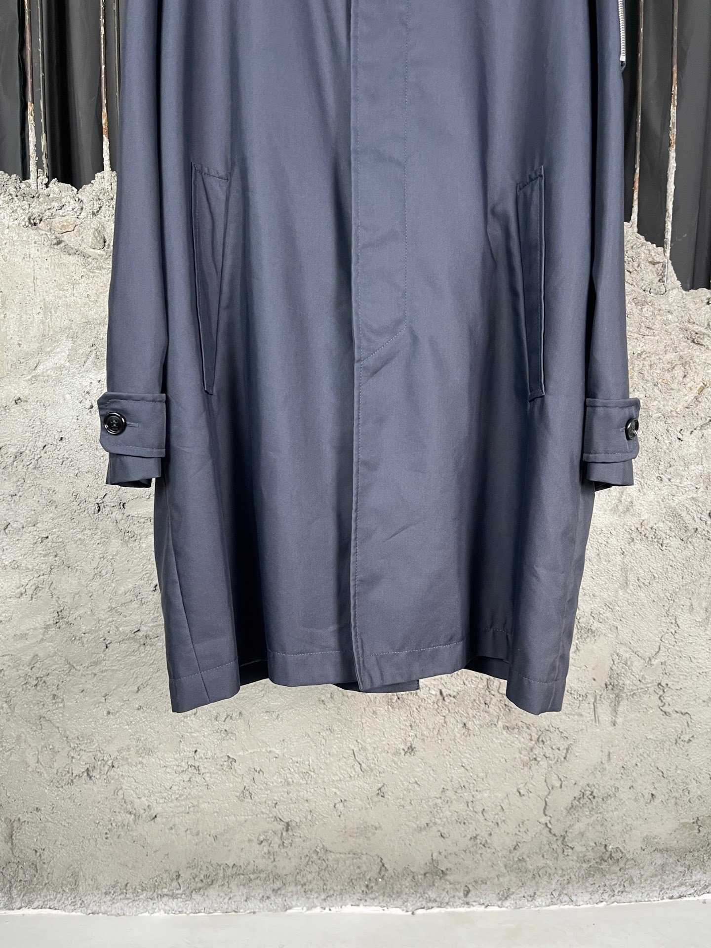 Dior Saddle Long Coat — back