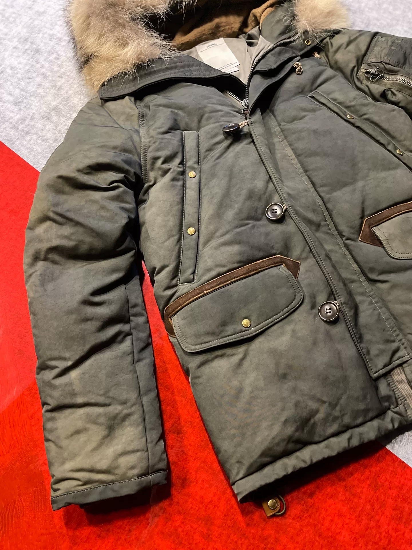 visvim 15AW Valdez Down Jacket — front