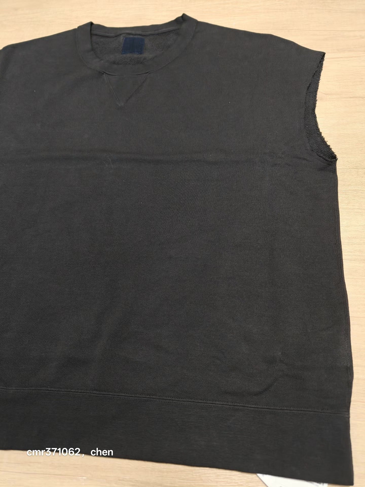 visvim 22 ICT Mondo Sleeveless Sweatshirt — back