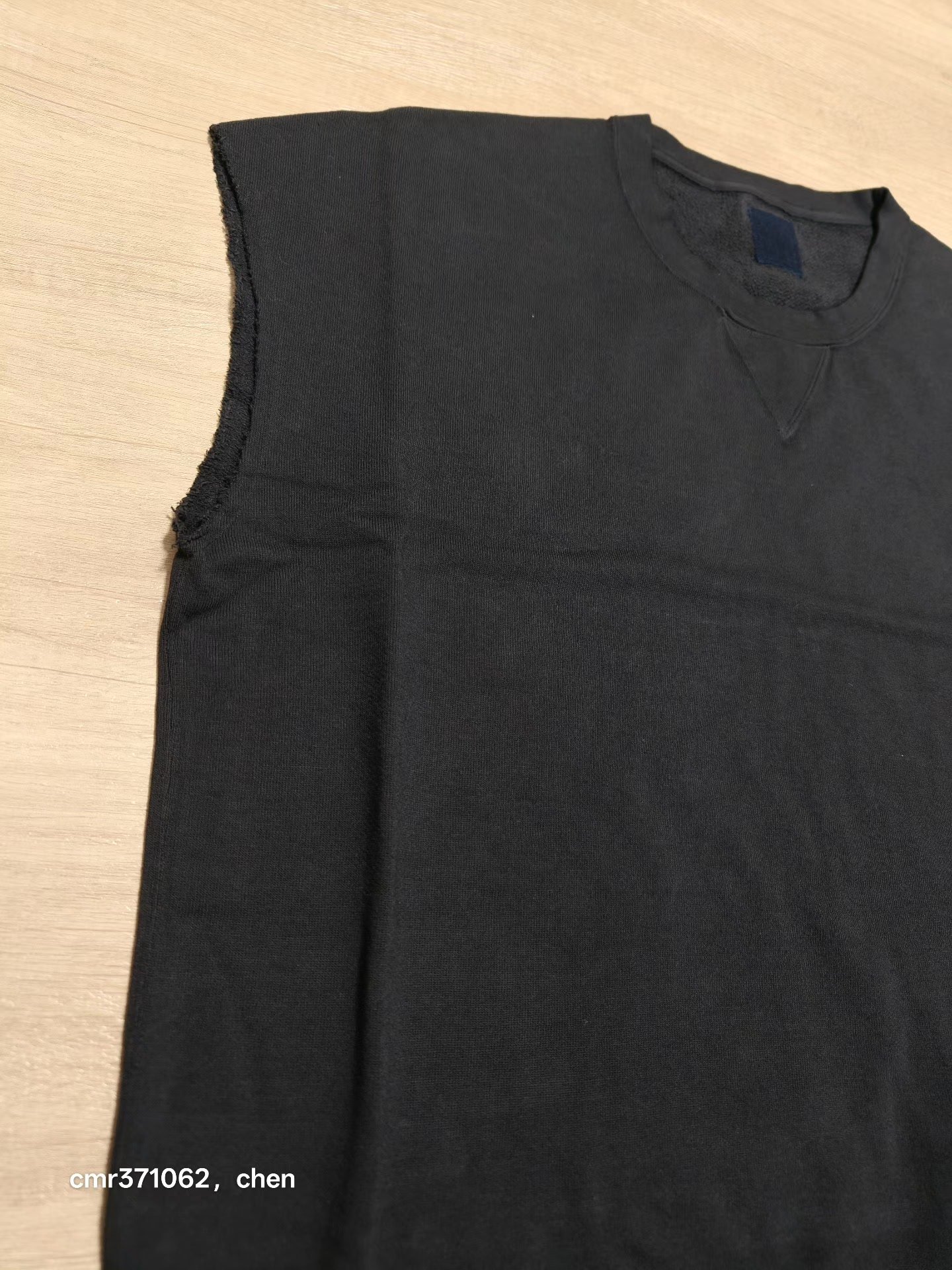 visvim 22 ICT Mondo Sleeveless Sweatshirt — detail