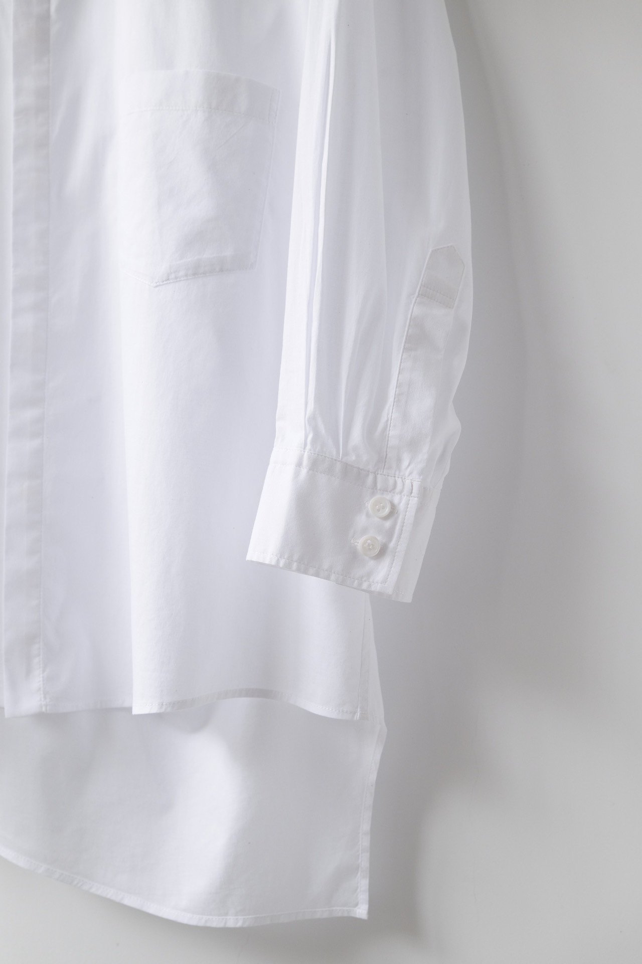 Yohji Yamamoto Noir 18AW Haori-Cut Shirt — back