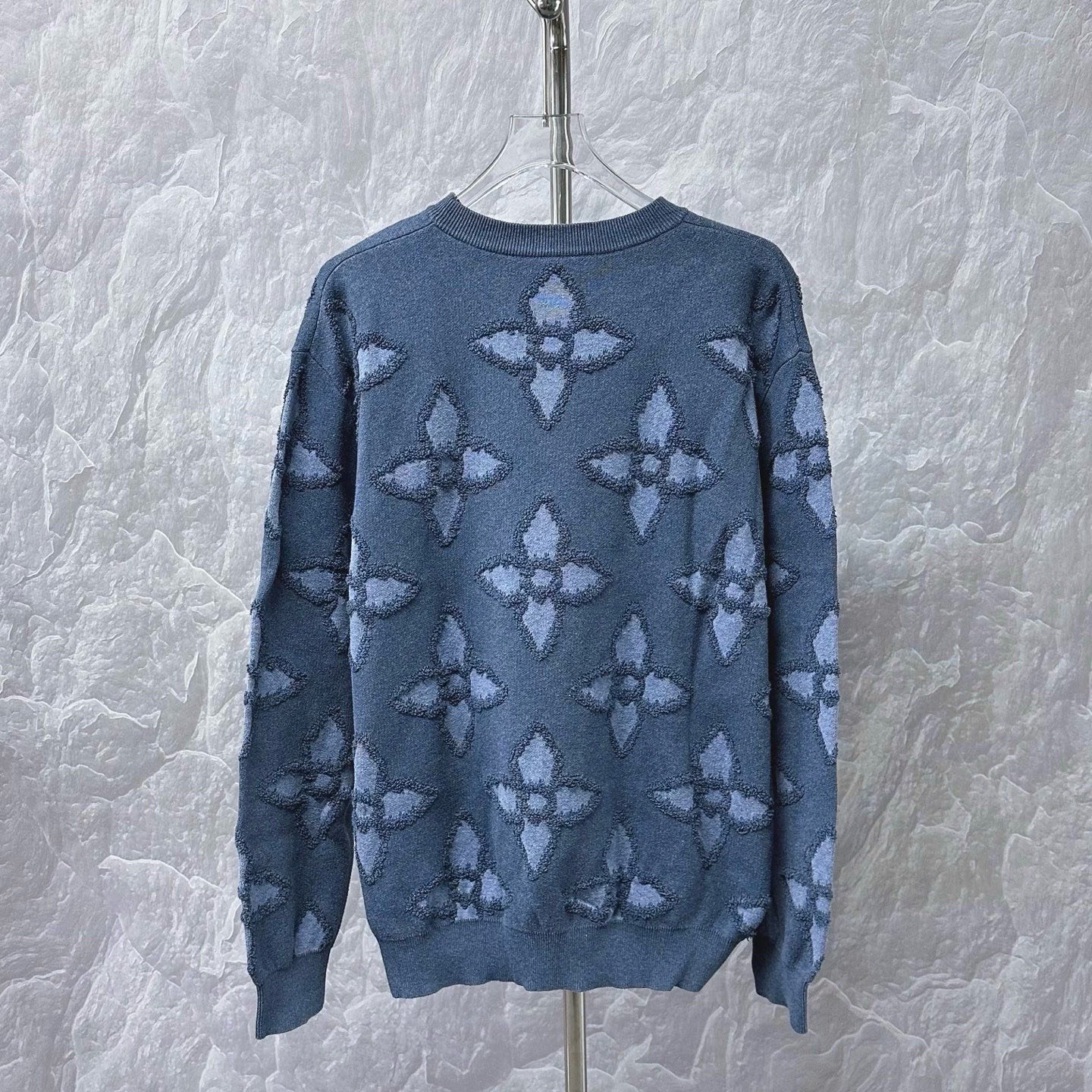Louis Vuitton Clover Jacquard Sweater — back