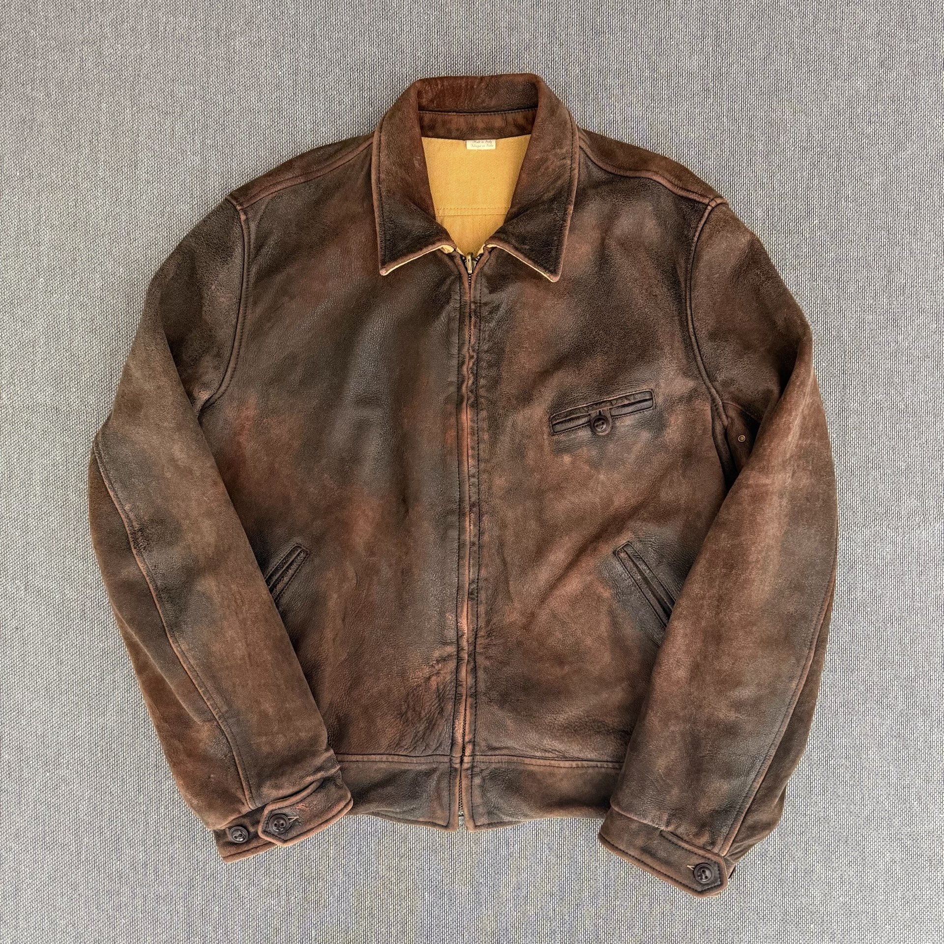 Levis Lvc 1940s Vintage Leather Jacket