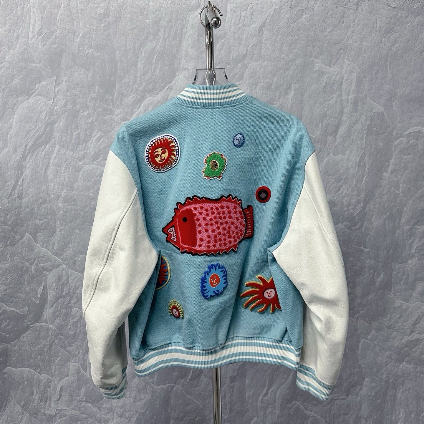 Louis Vuitton Yayoi Kusama Sunflower Jacket — back