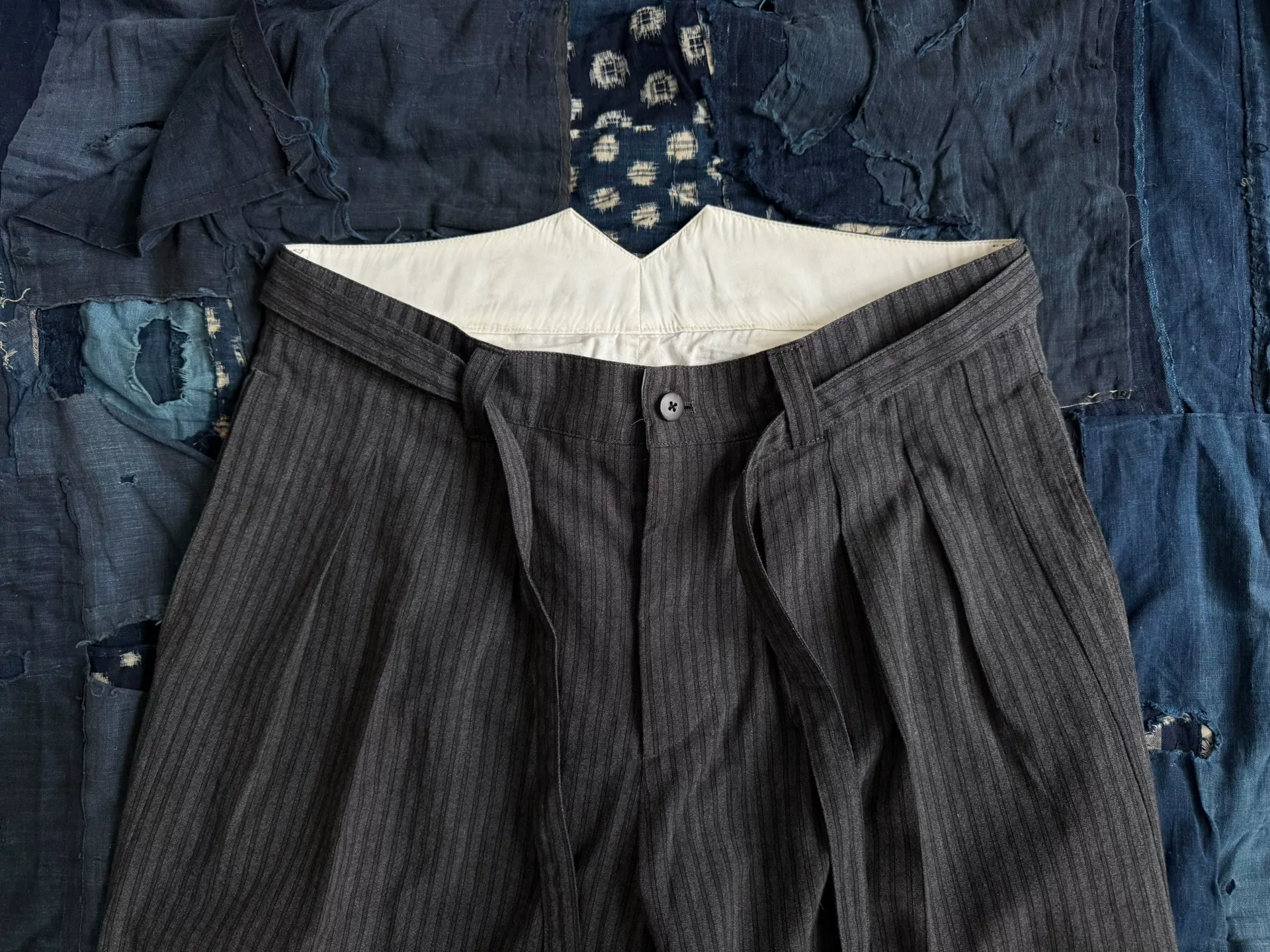 VISVIM 22SS Hakama Pants Santome — detail