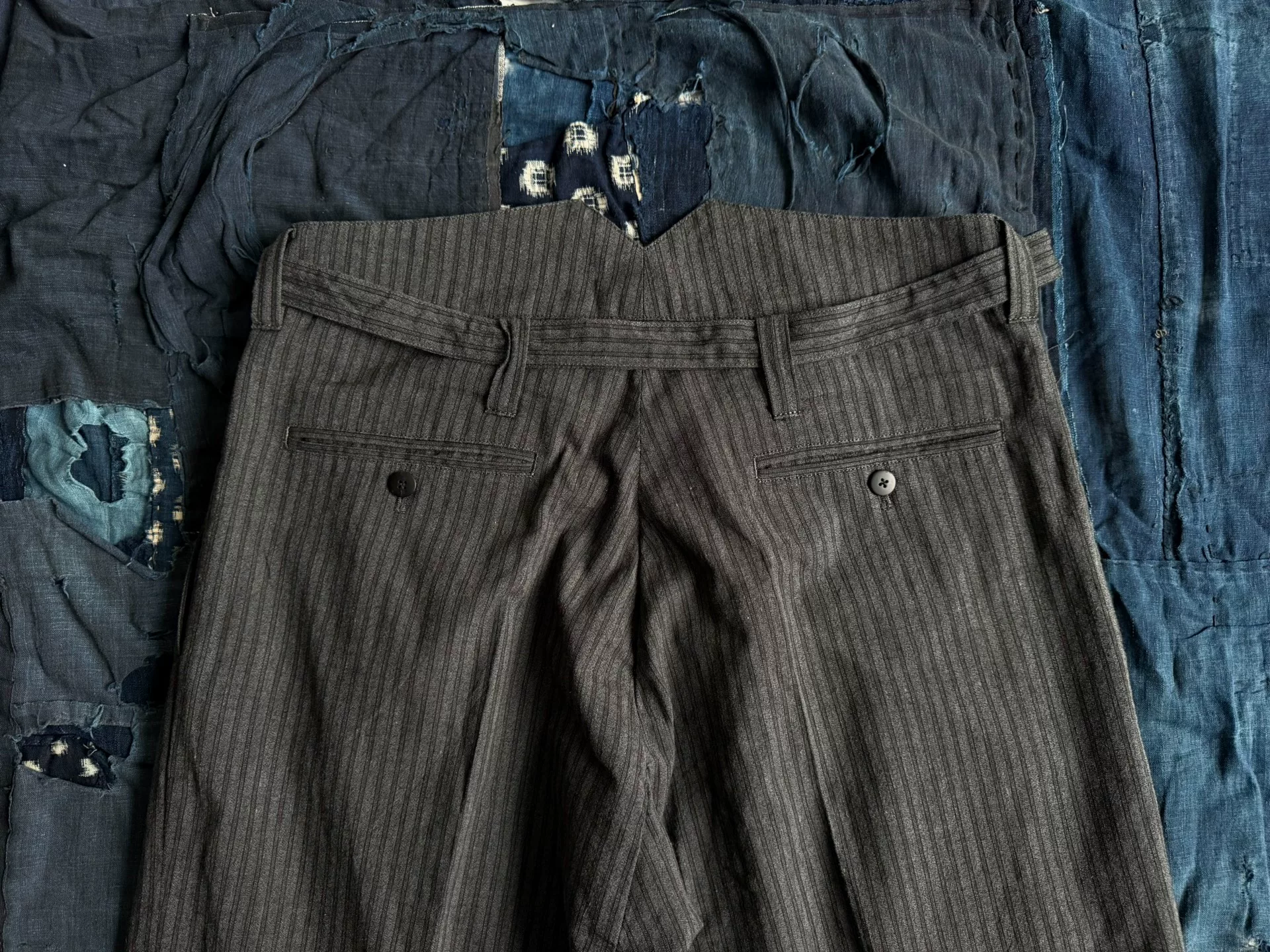VISVIM 22SS Hakama Pants Santome — back