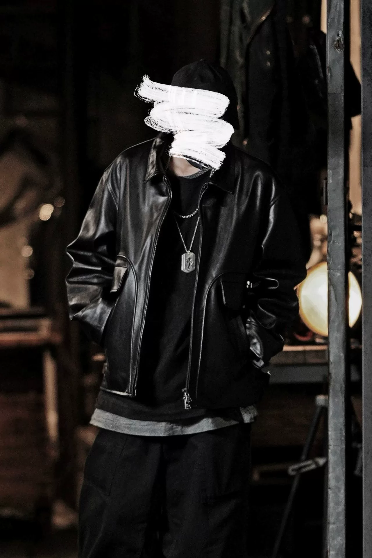 Yohji Yamamoto 6.1 THE MAN Nappa Jacket — label
