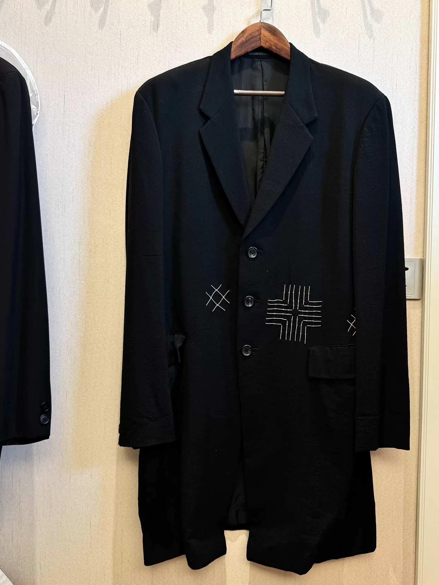 Yohji Yamamoto 95SS Sashiko Long Blazer