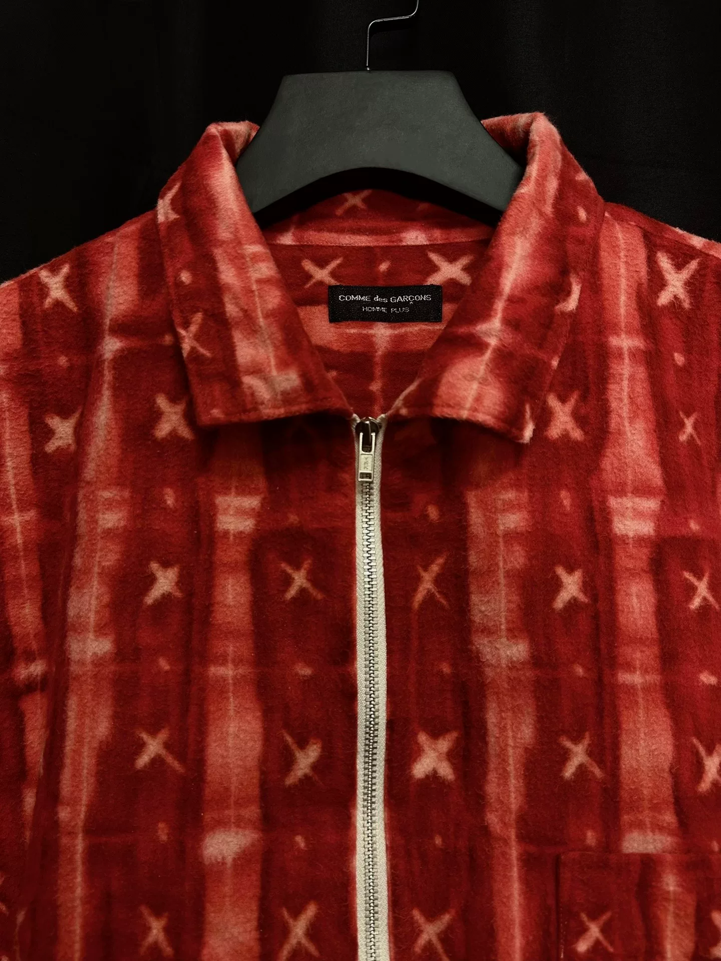 Comme des Garcons 95AW Sleep Coat — detail