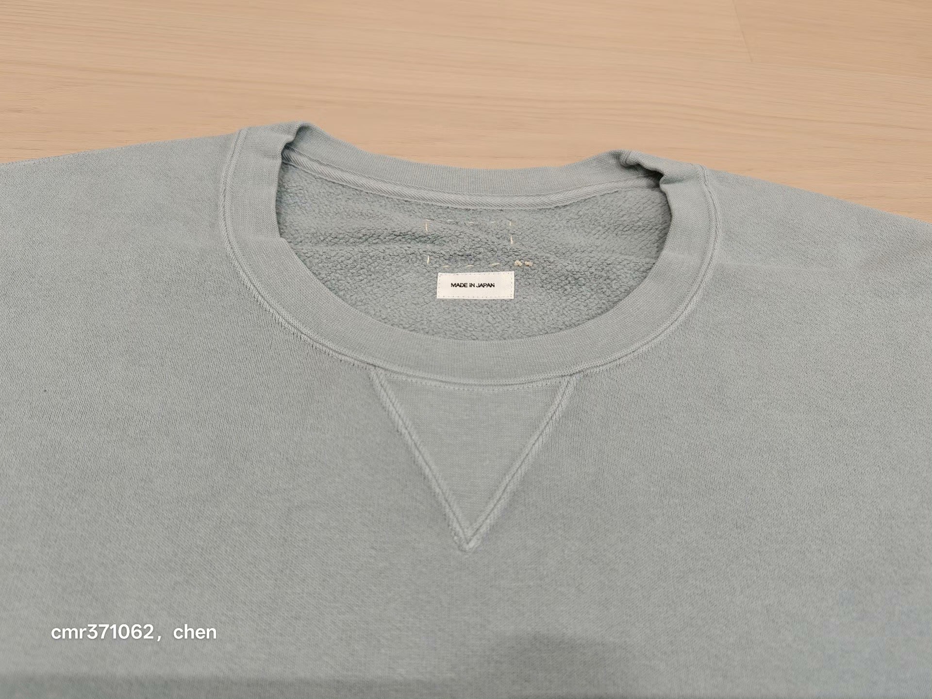 VISVIM 25SS JUMBO SB SWEAT L/S — back
