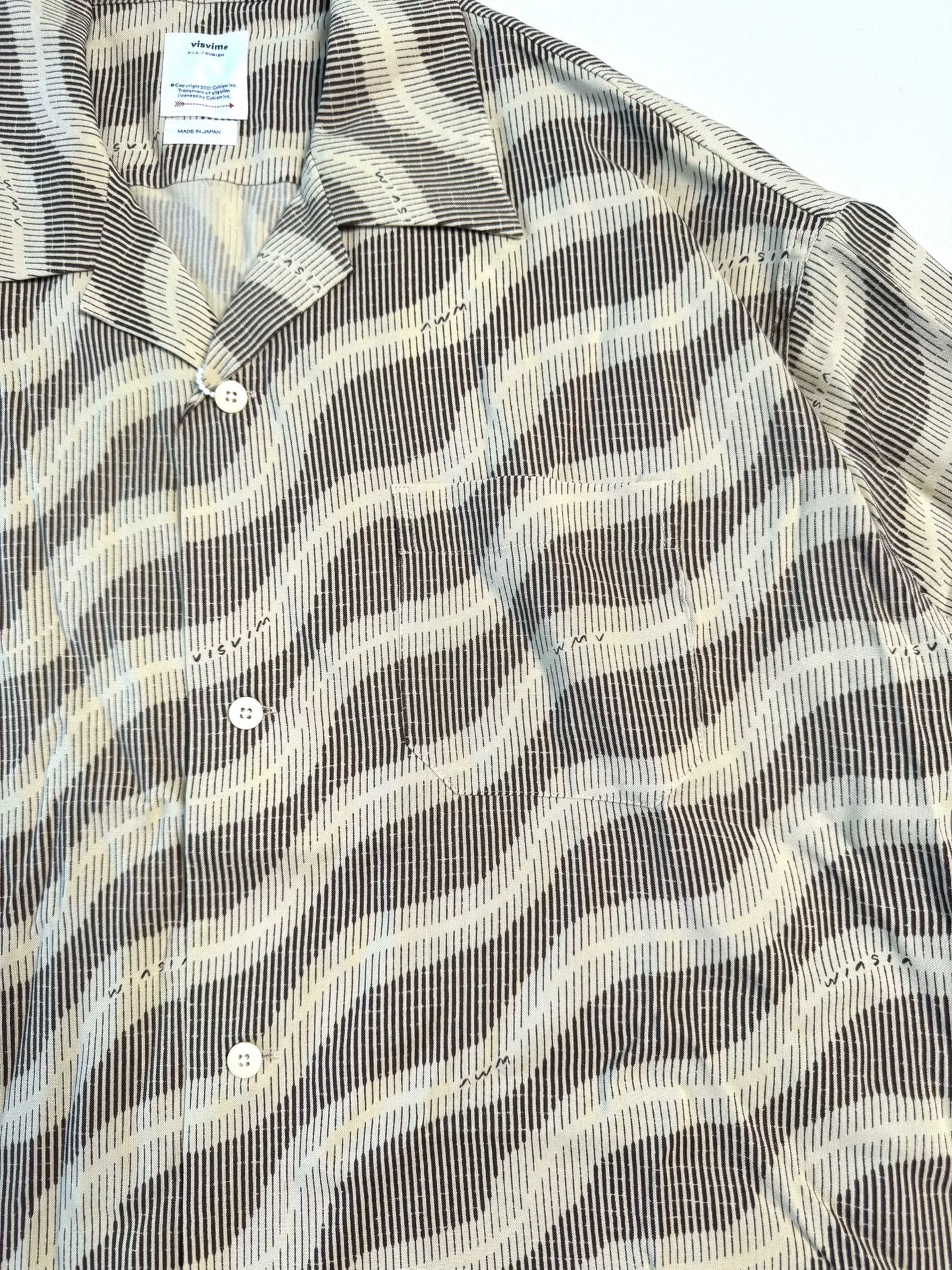 VISVIM 25ss COPA Short-Sleeve Shirt — back