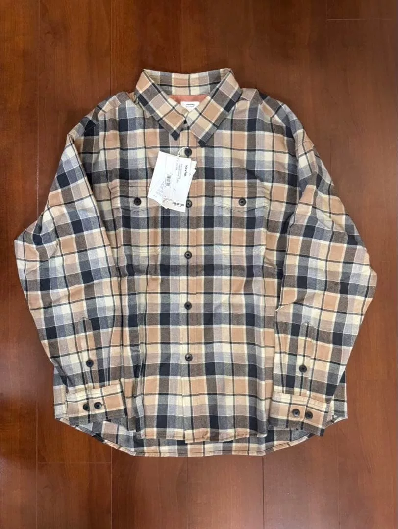 visvim LUMBER CHECK Plaid Long-Sleeve Shirt