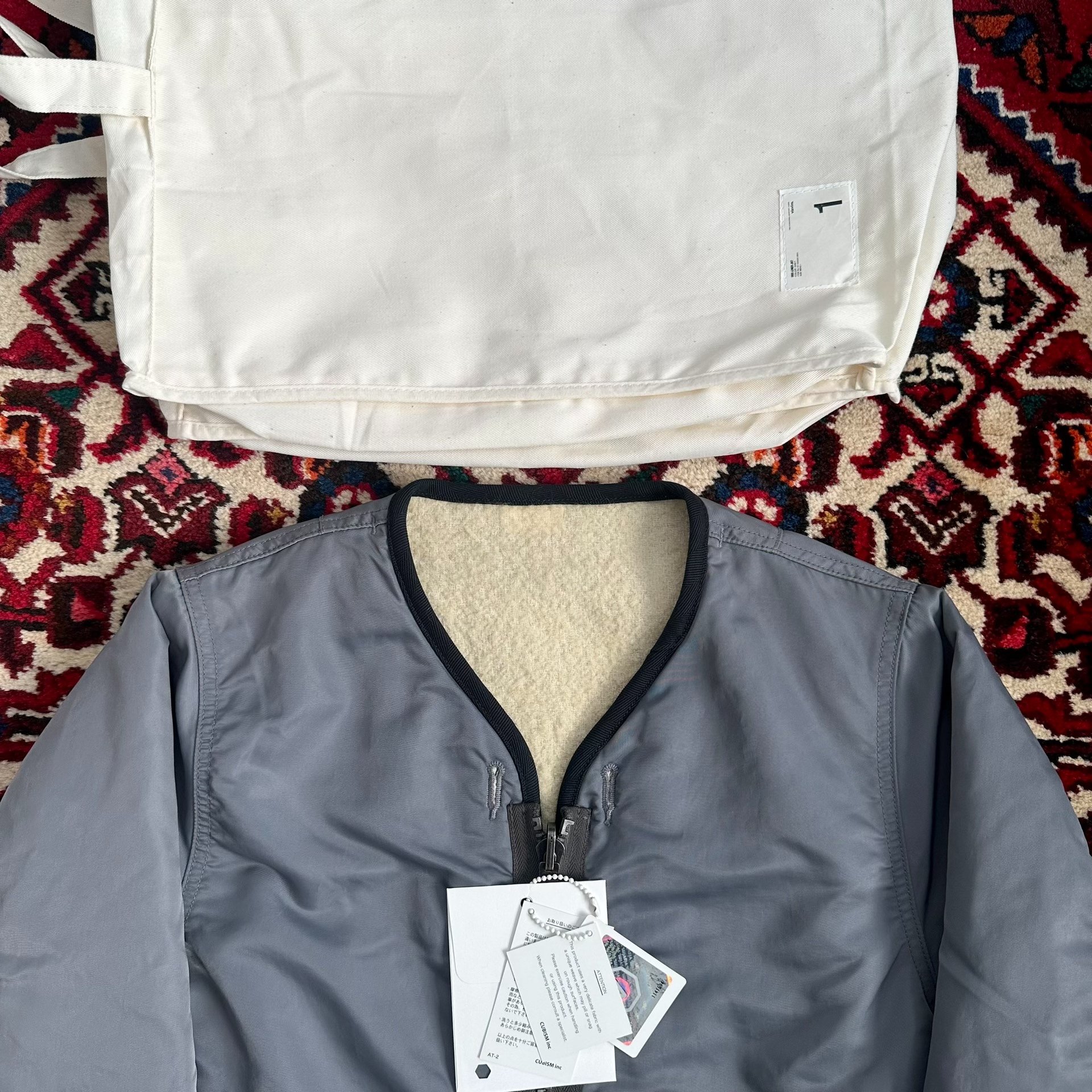 visvim 19aw Iris Jkt Nylon Jacket — detail