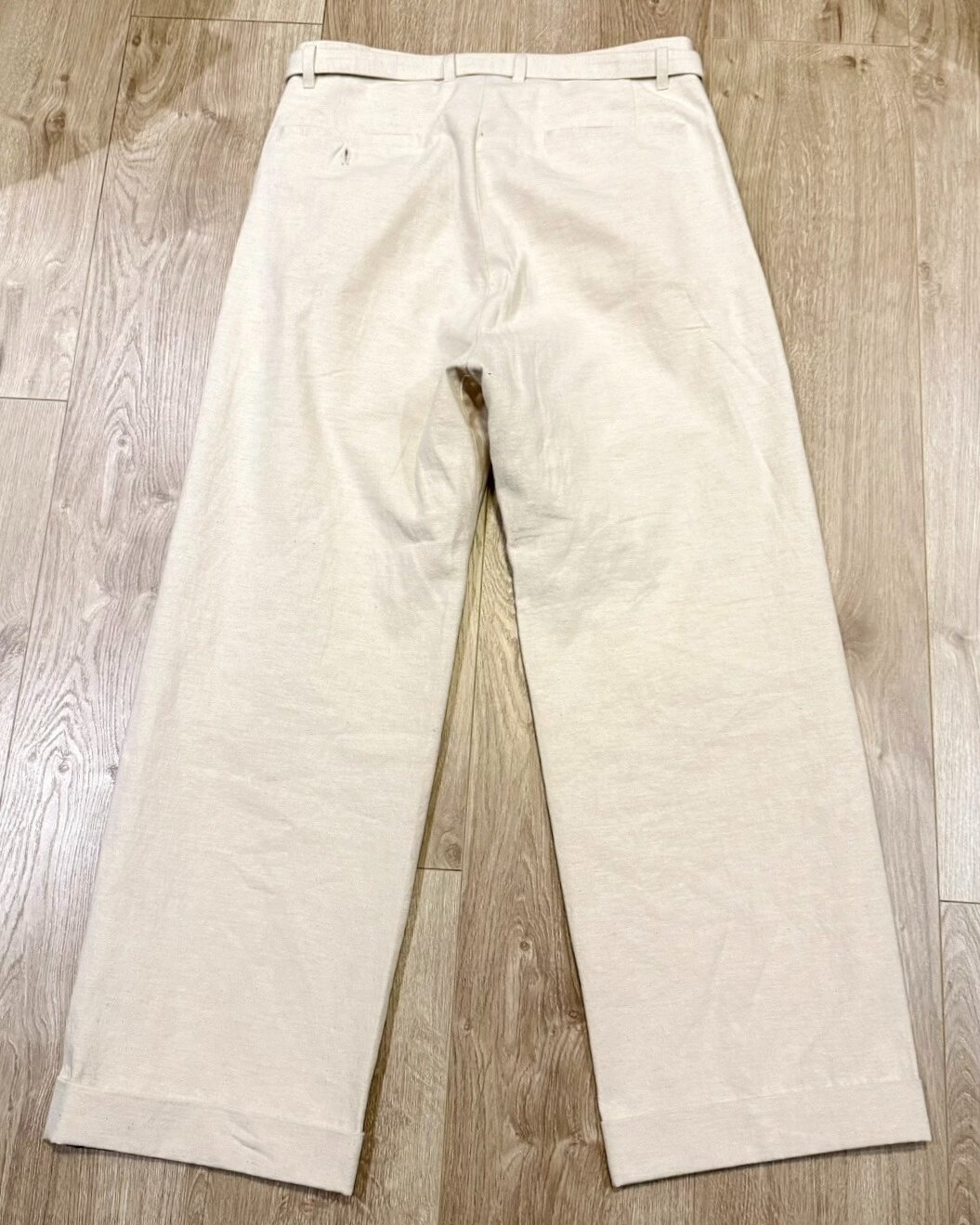 TWC Cotton Linen Pants — back