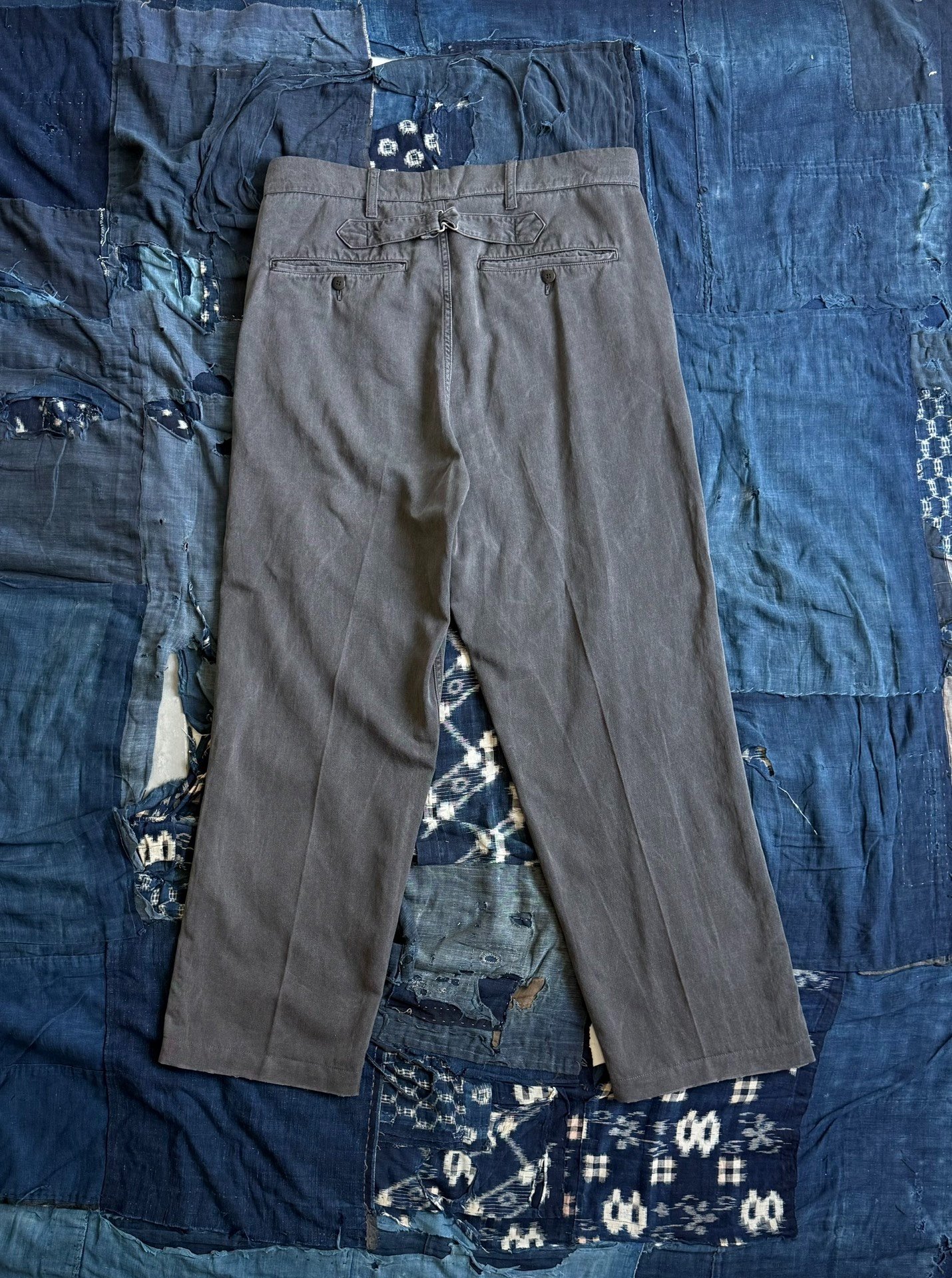 VISVIM 25AW ALPER PANTS DMGD — front