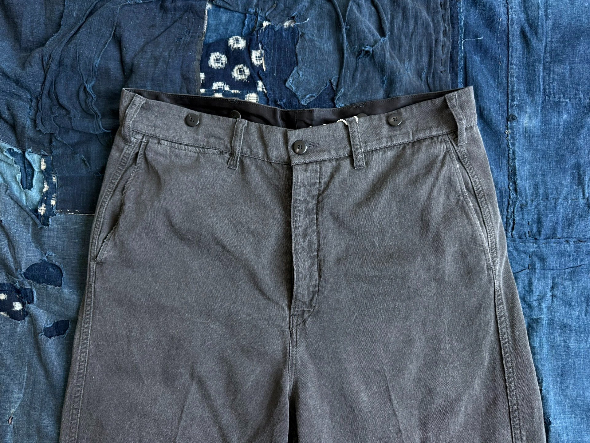 VISVIM 25AW ALPER PANTS DMGD — detail