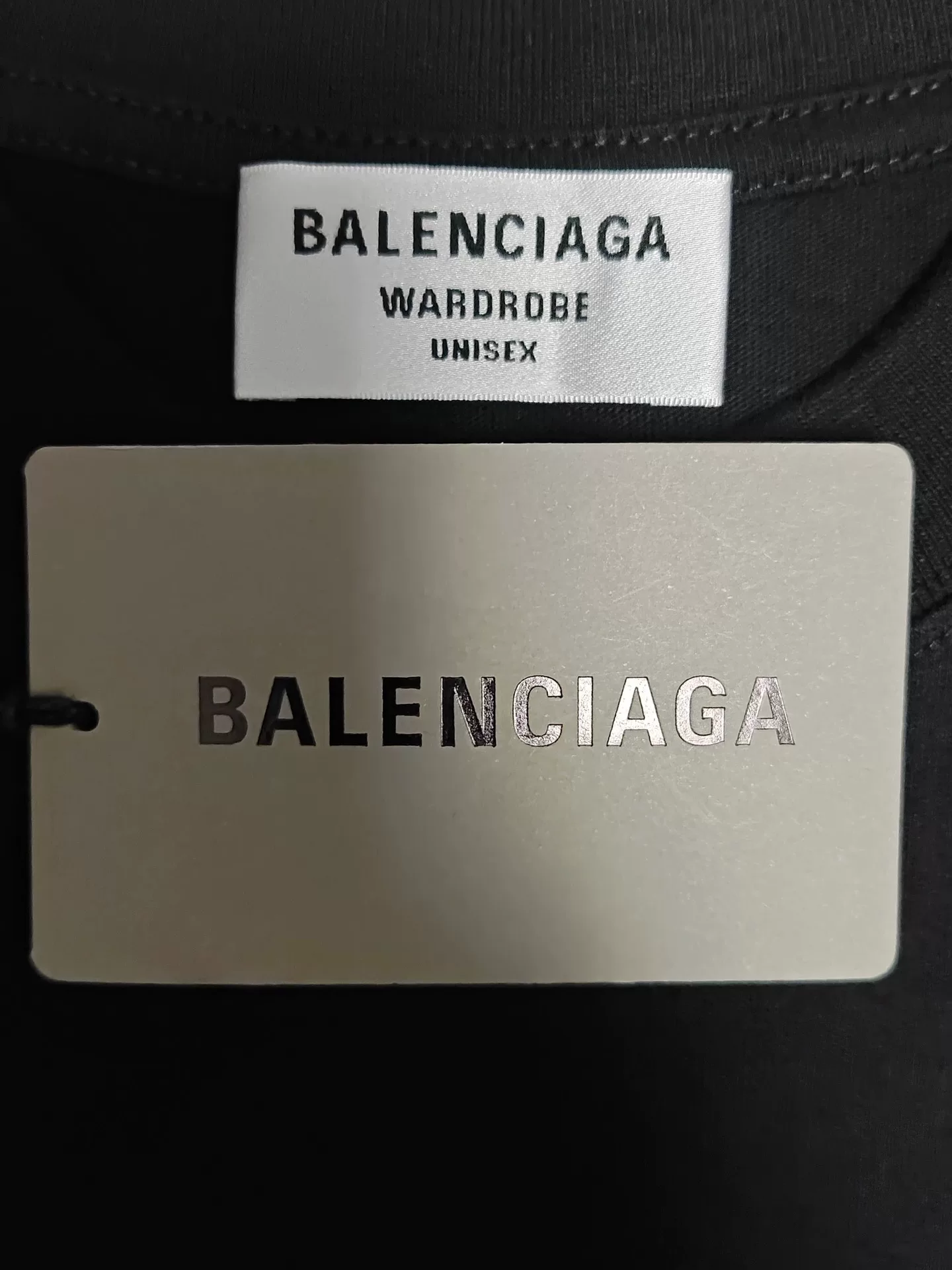 Balenciaga Racing Arrow Logo Short-Sleeve T-Shirt — label