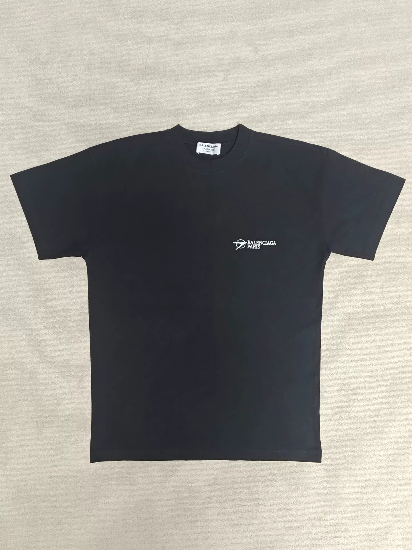 Balenciaga Racing Arrow Logo Short-Sleeve T-Shirt — front