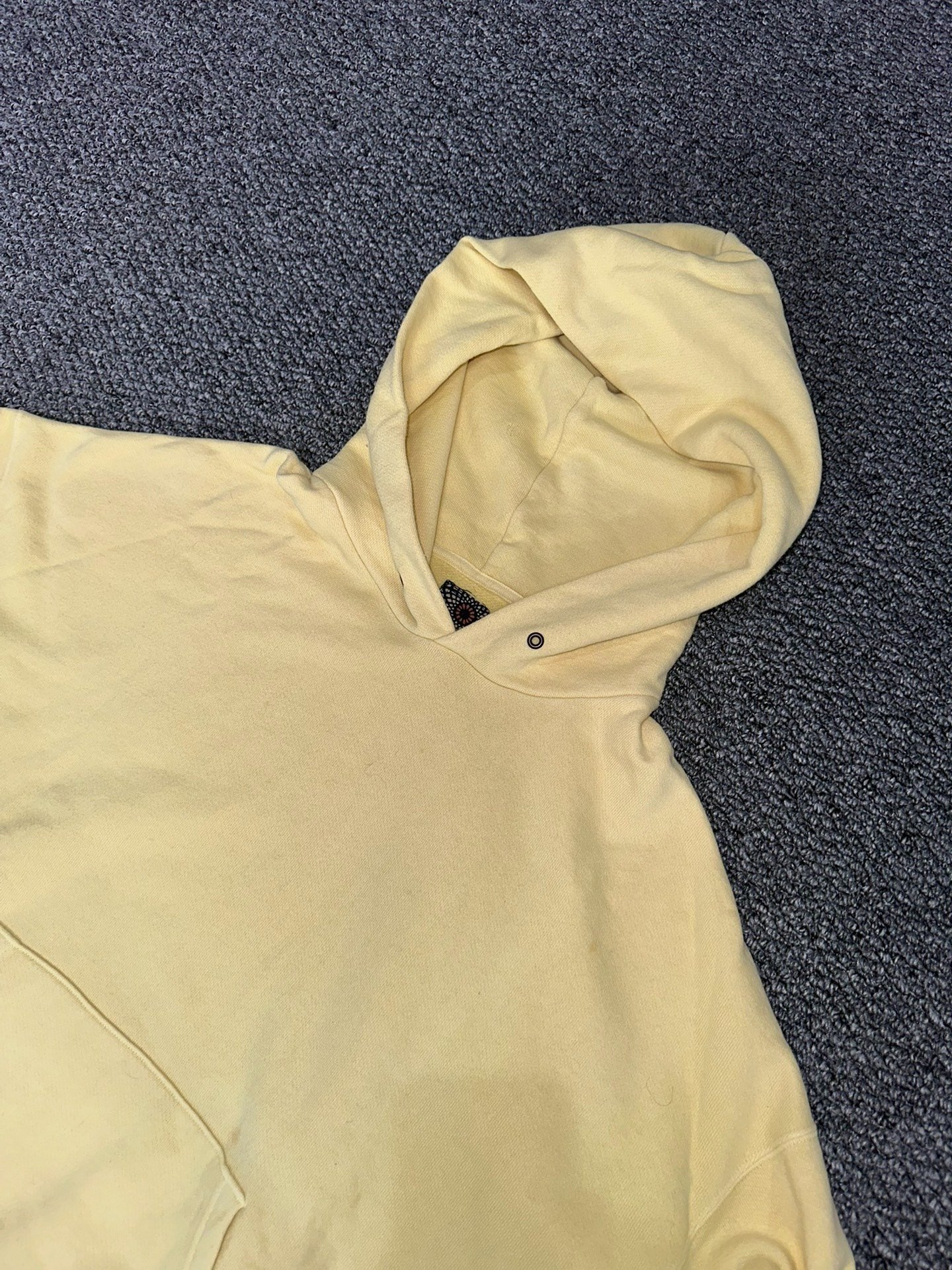 visvim ict yellow hoodie size 3 — front