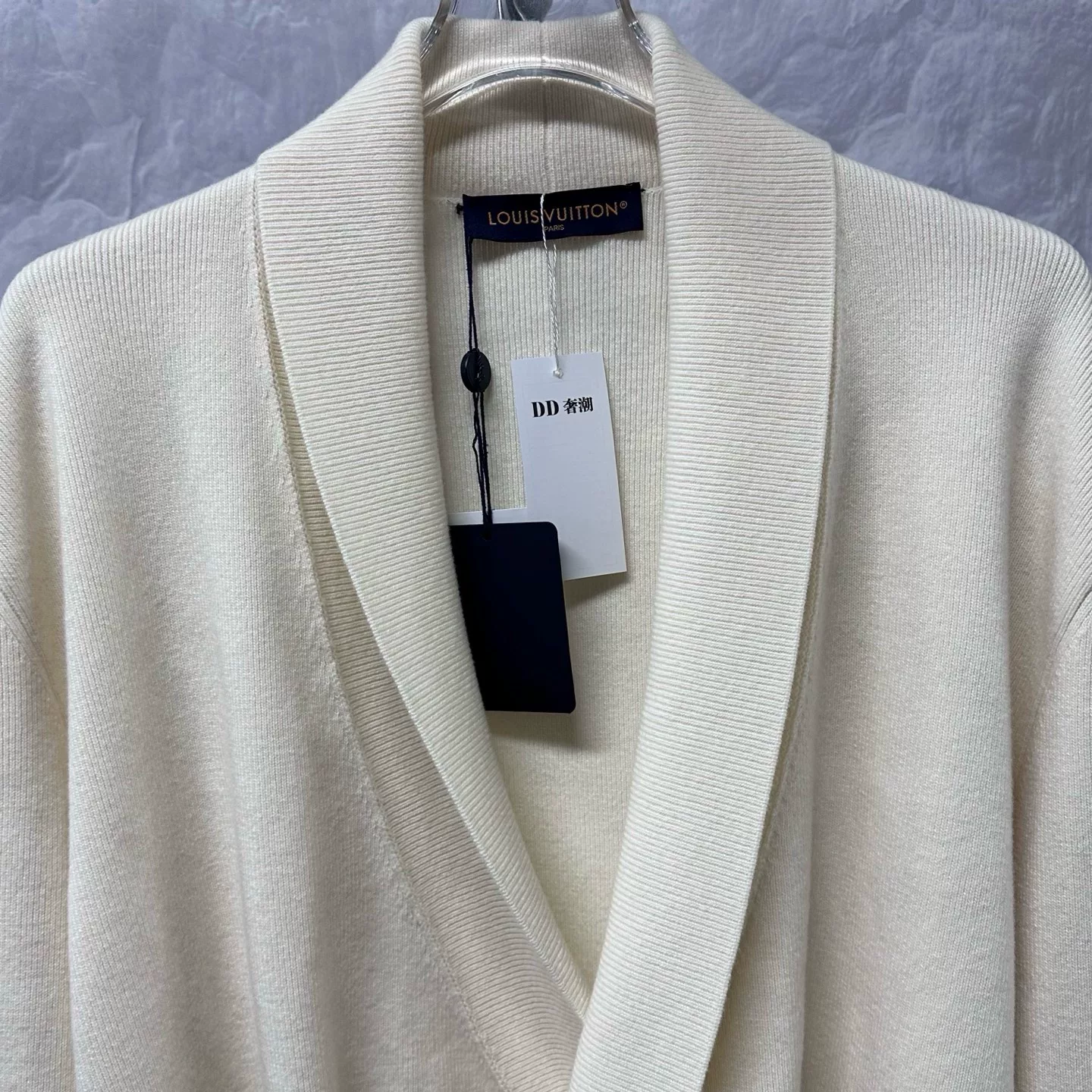Louis Vuitton FW25 Shawl Collar Cardigan — front