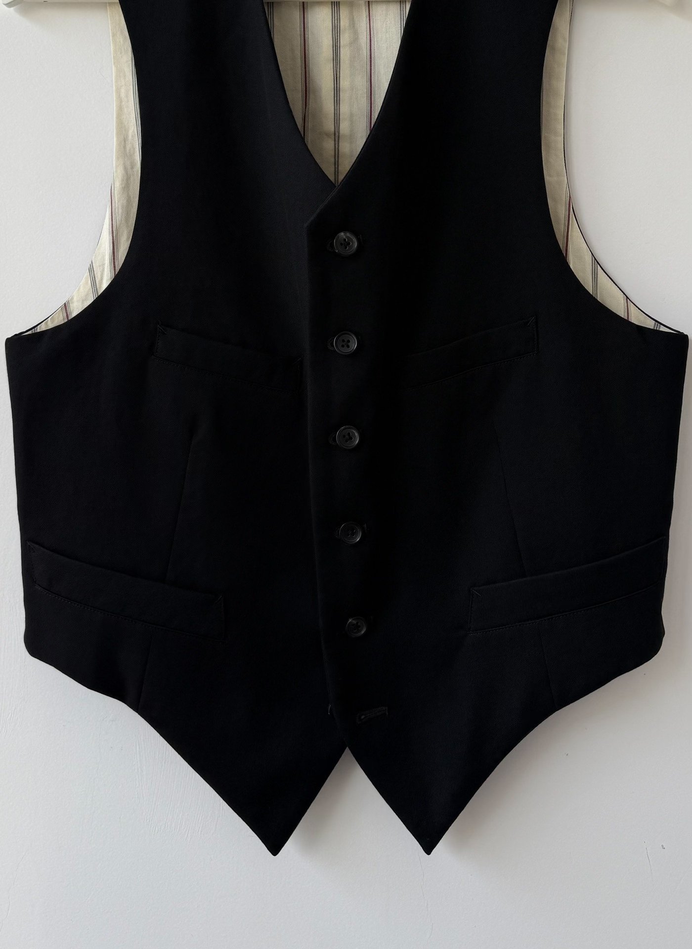 Yohji Yamamoto 22AW Runway Vest — label