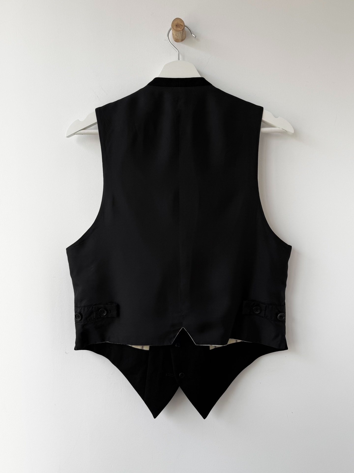 Yohji Yamamoto 22AW Runway Vest — back
