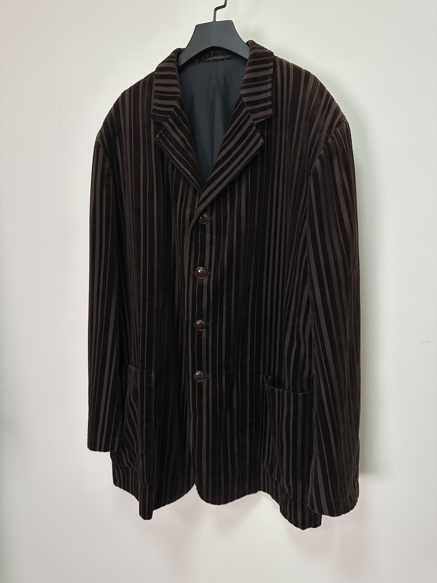 Yohji Yamamoto 96AW Corduroy Runway Jacket — back