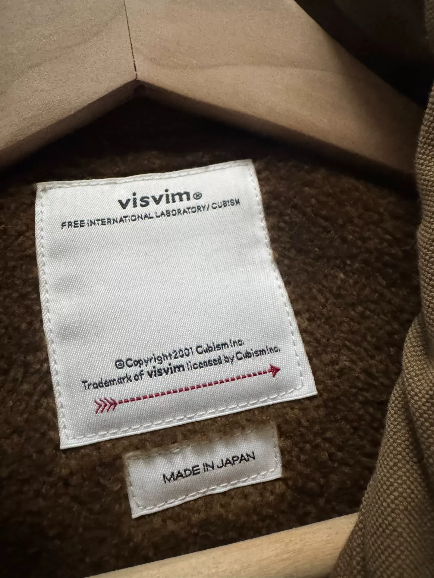 VISVIM 24SS RODNEY JKT — back