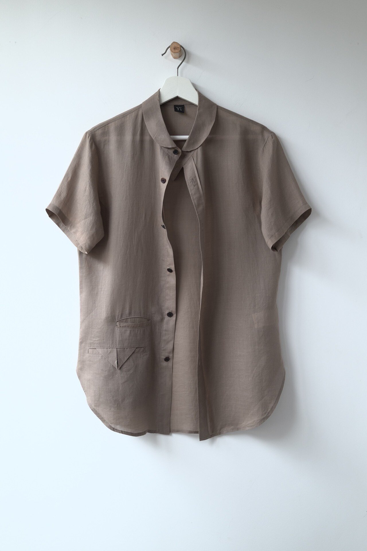 Yohji Yamamoto Y's 20SS Ramie Shirt