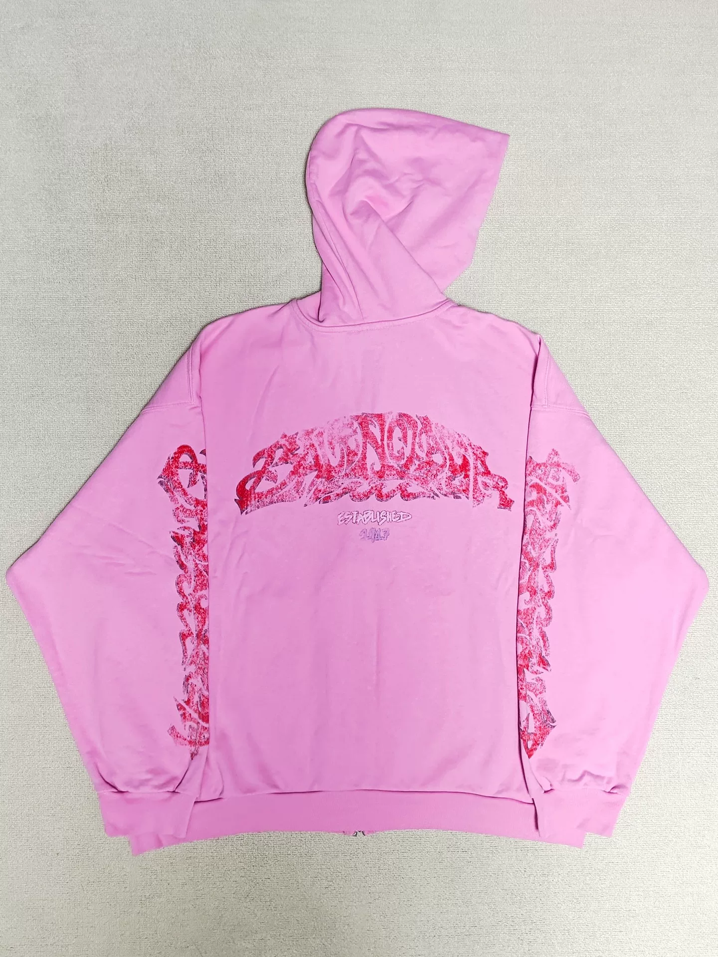 Balenciaga 24SS Offshore Zip Hoodie