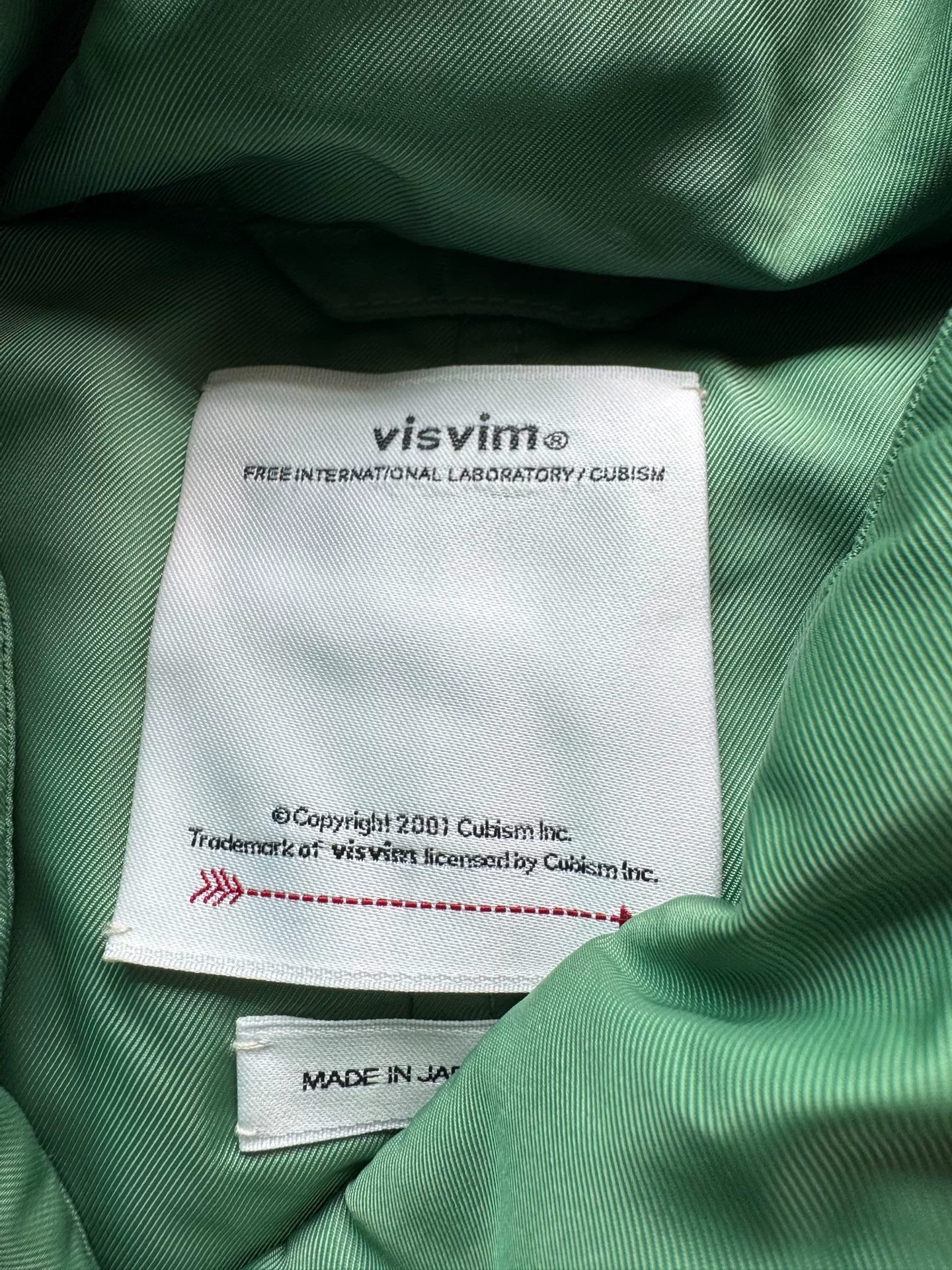 VISVIM 24SS Ulmer Down Vest — front