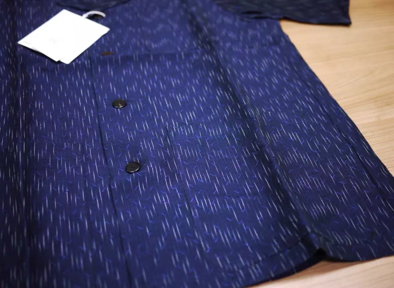 visvim Ellery linen-cotton shirt — front