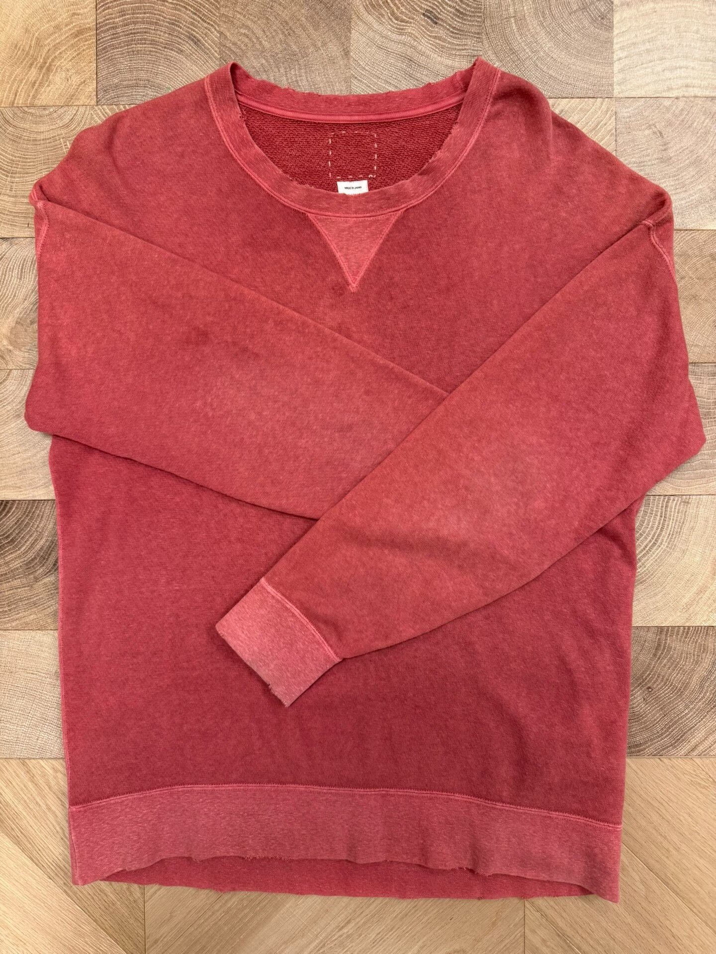 visvim JUMBO SWEAT CRASH Sweatshirt — front