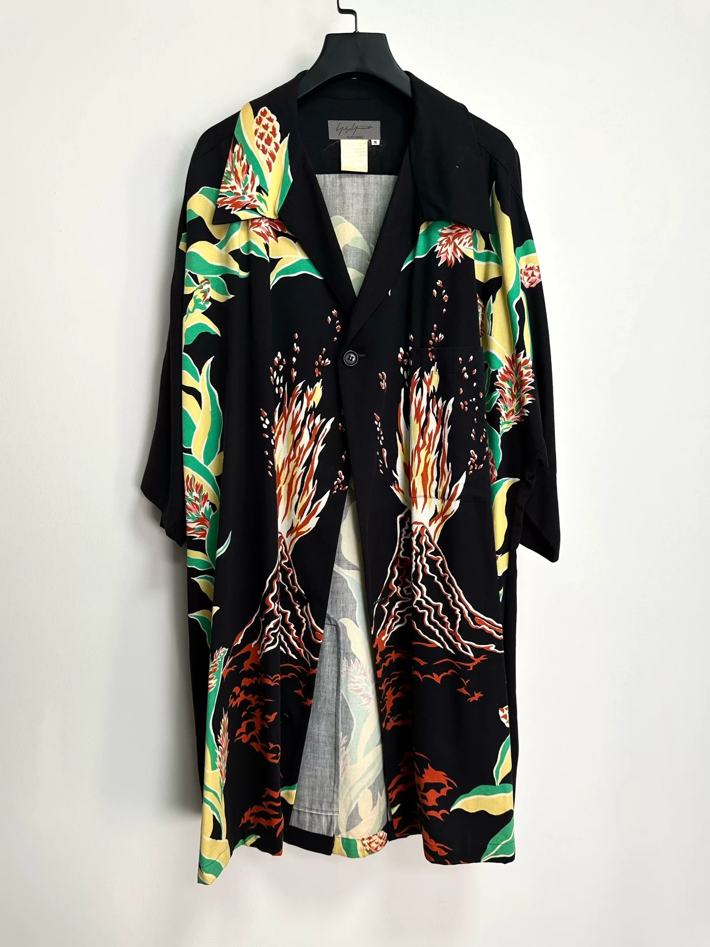 Yohji Yamamoto 97SS Volcano Ukiyo-e Shirt