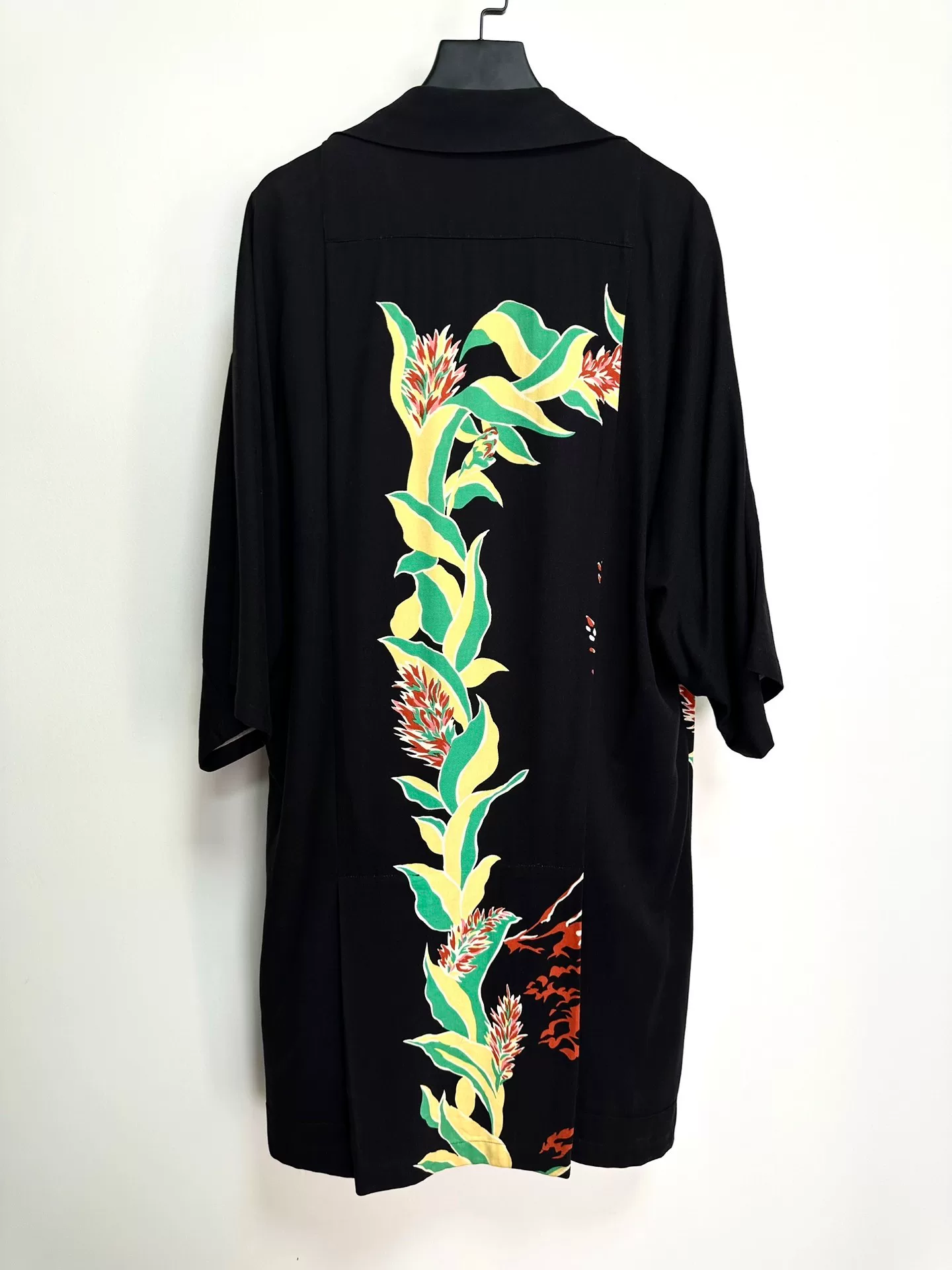 Yohji Yamamoto 97SS Volcano Ukiyo-e Shirt — front