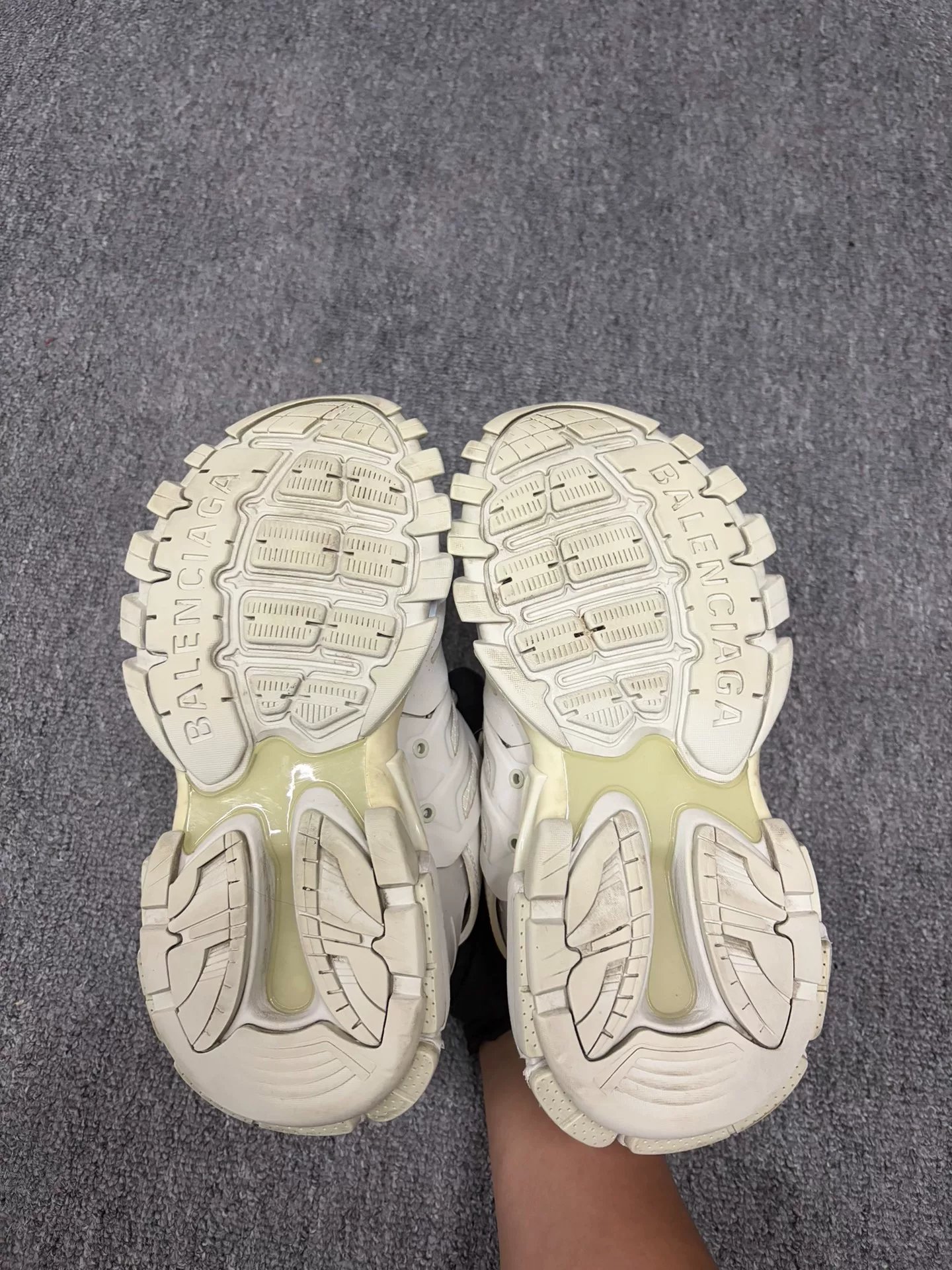 Balenciaga Track 2.0 Chunky Sneakers — label