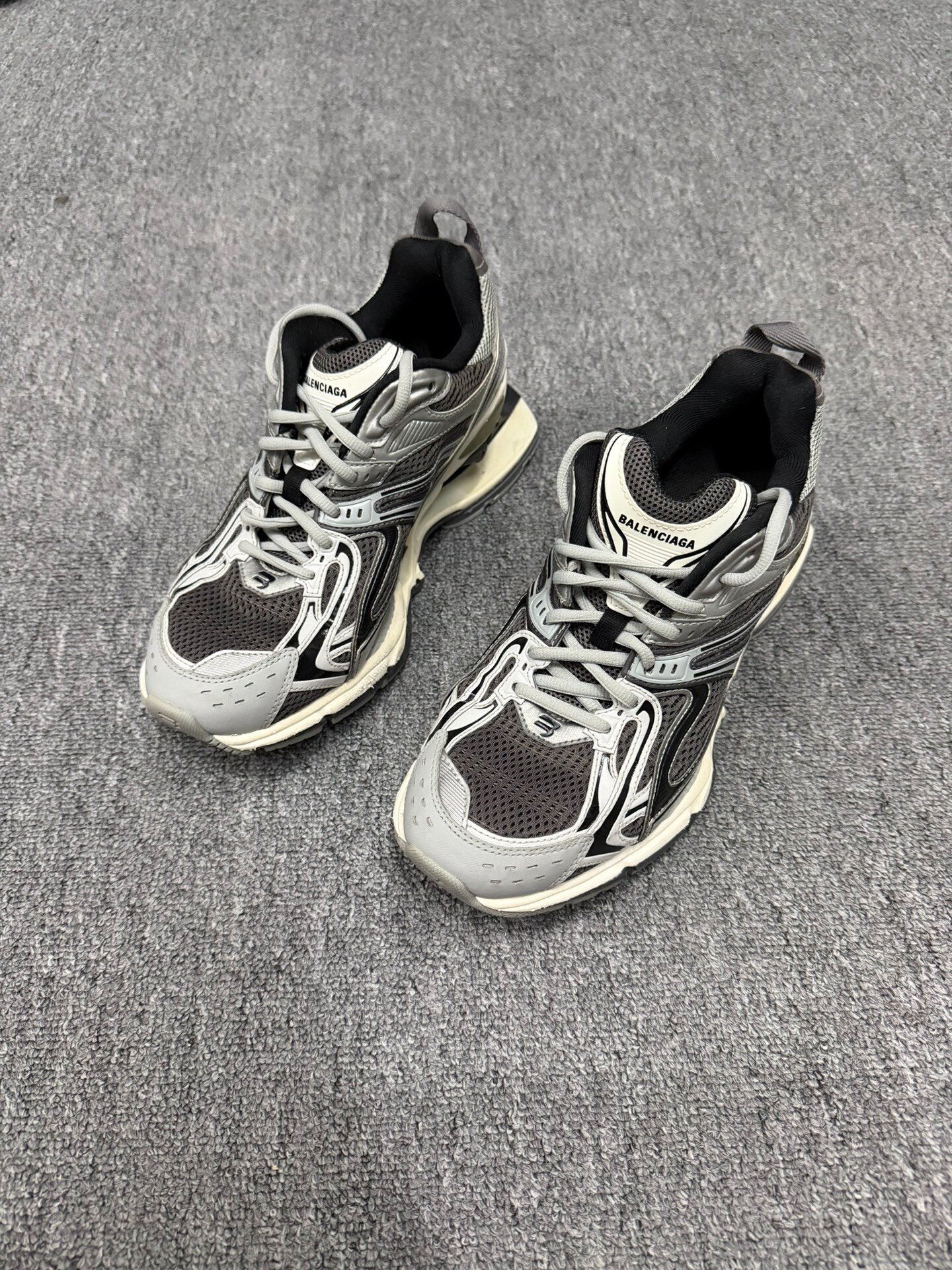 Balenciaga Track Gray Black Sneakers 39