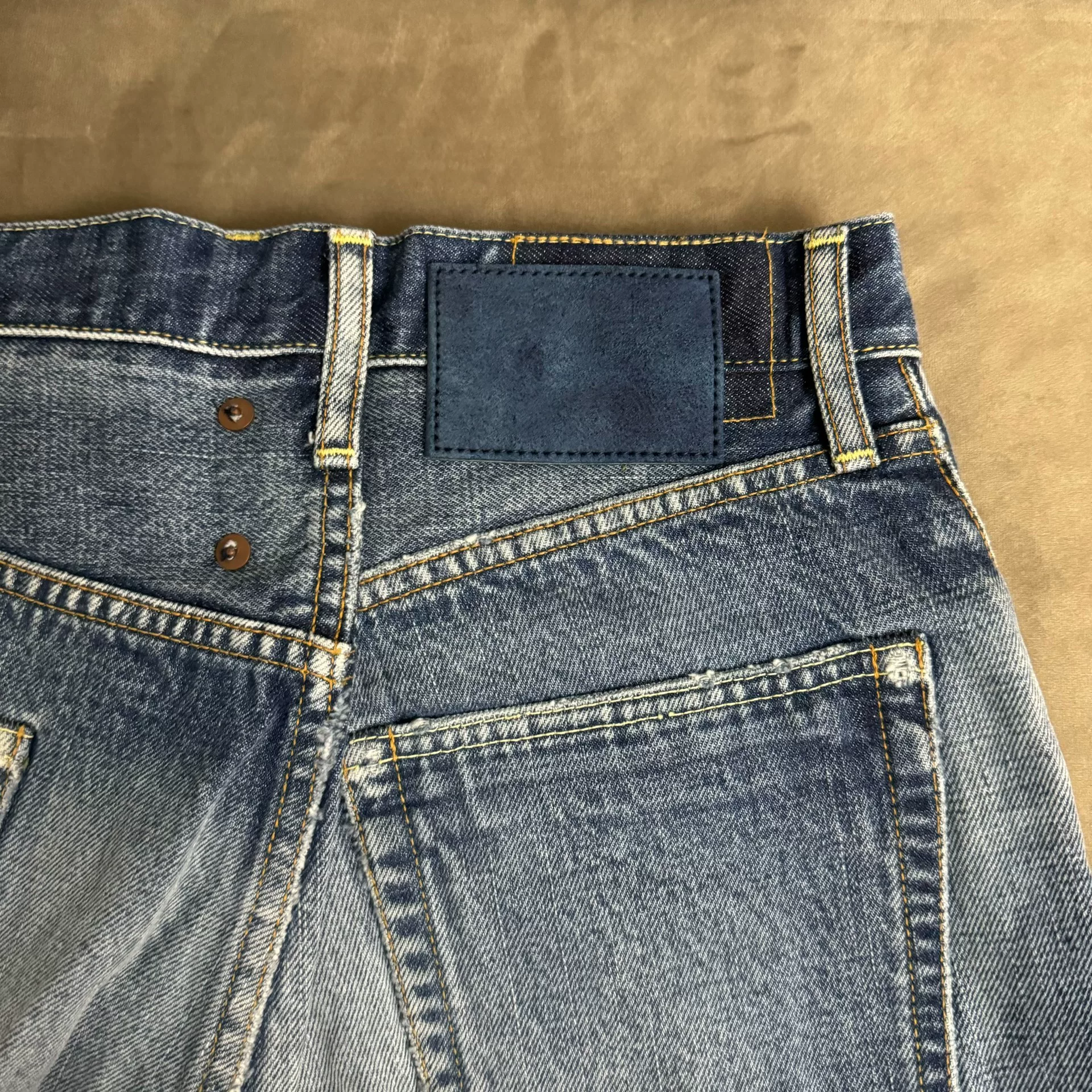 Visvim Journeyman 3rd Gen Jeans — label