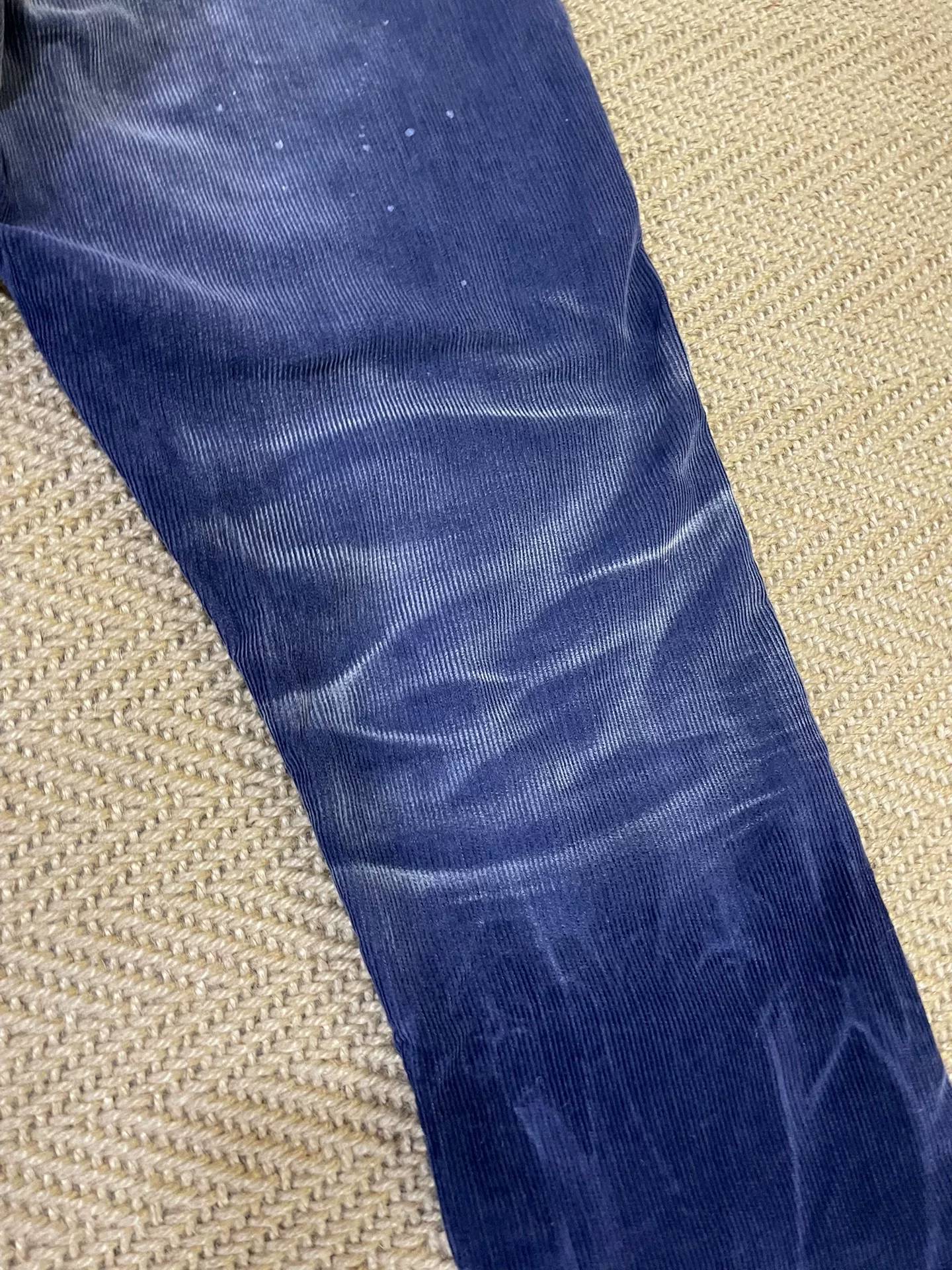 Denim by Vanquish & Fragment Corduroy Pants — label