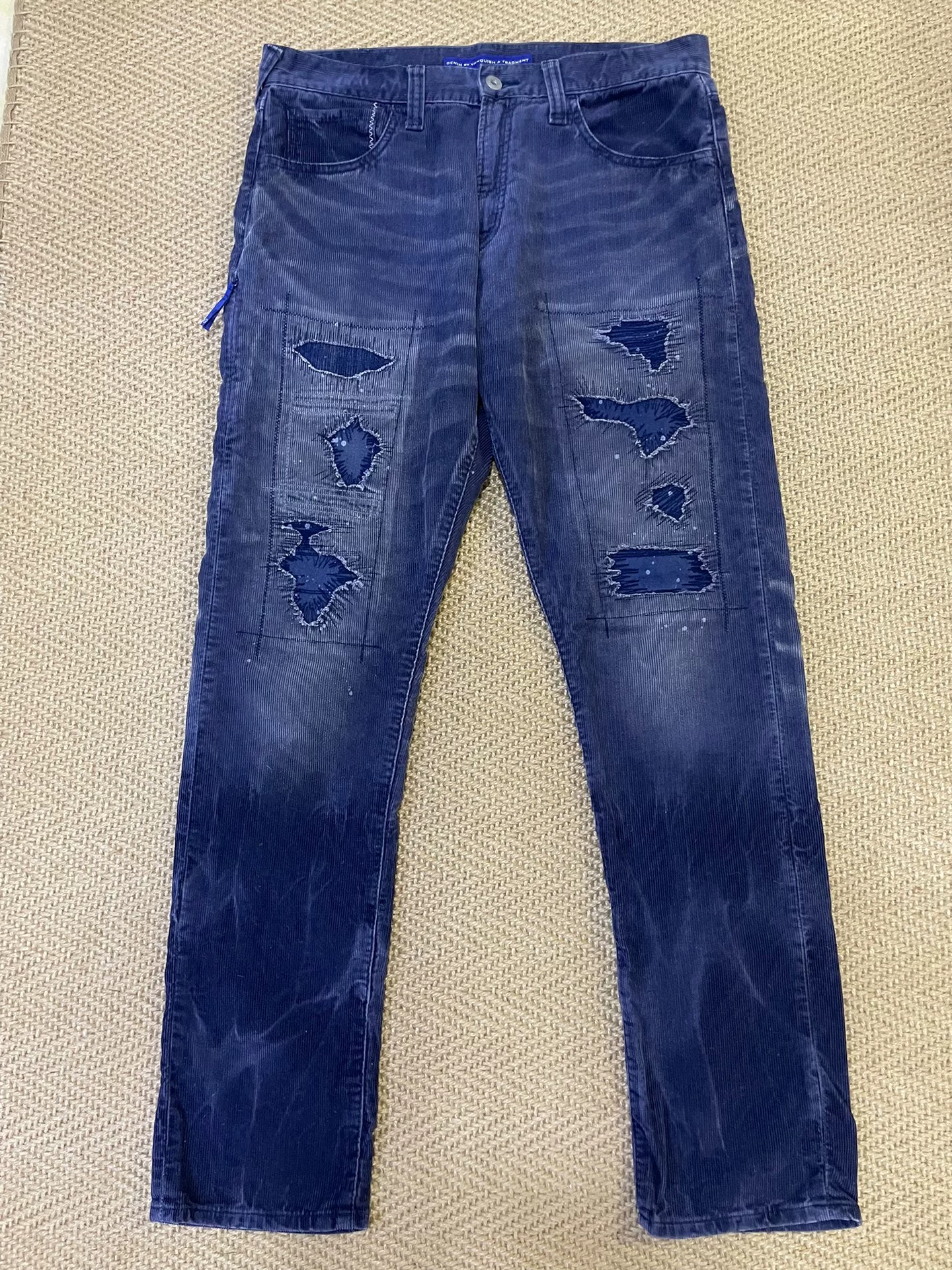 Denim by Vanquish & Fragment Corduroy Pants — back