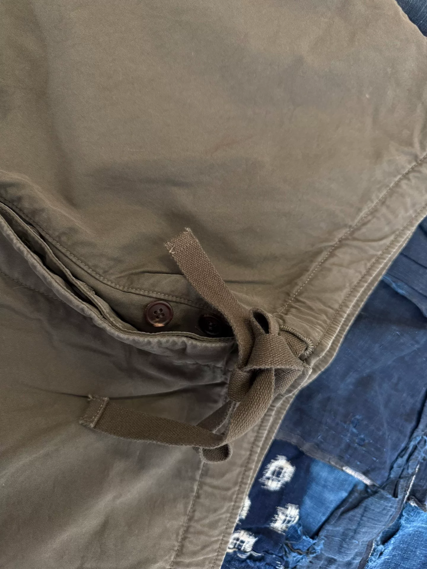 VISVIM 25SS SHARMA MIL PANTS — back