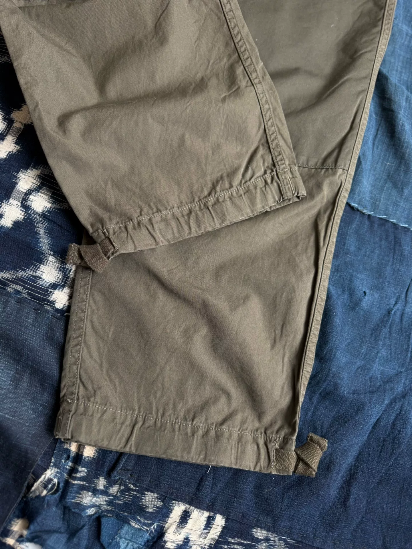 VISVIM 25SS SHARMA MIL PANTS — label